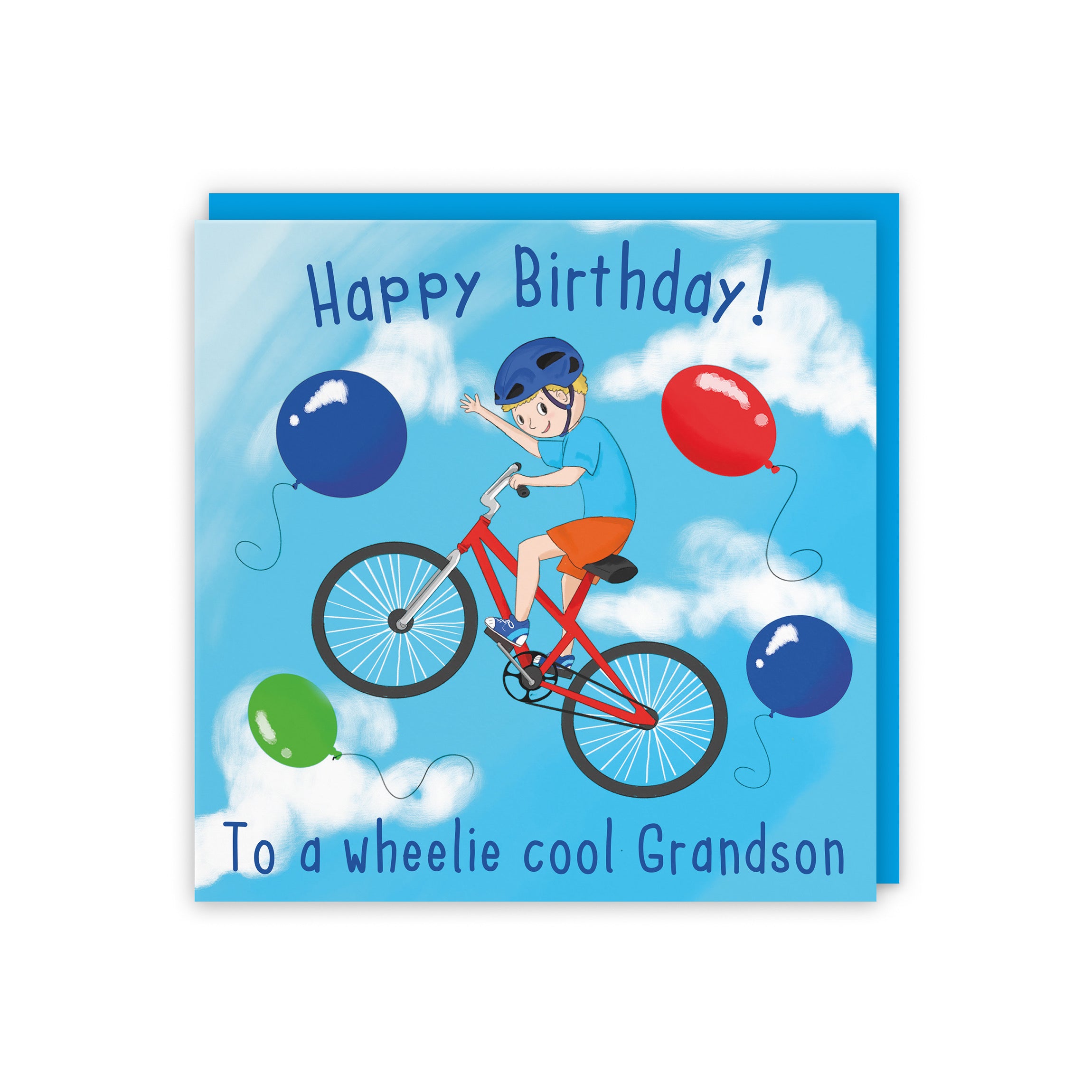 Grandson BMX Bike Birthday Card Adventurers - Default Title (5056408149211)