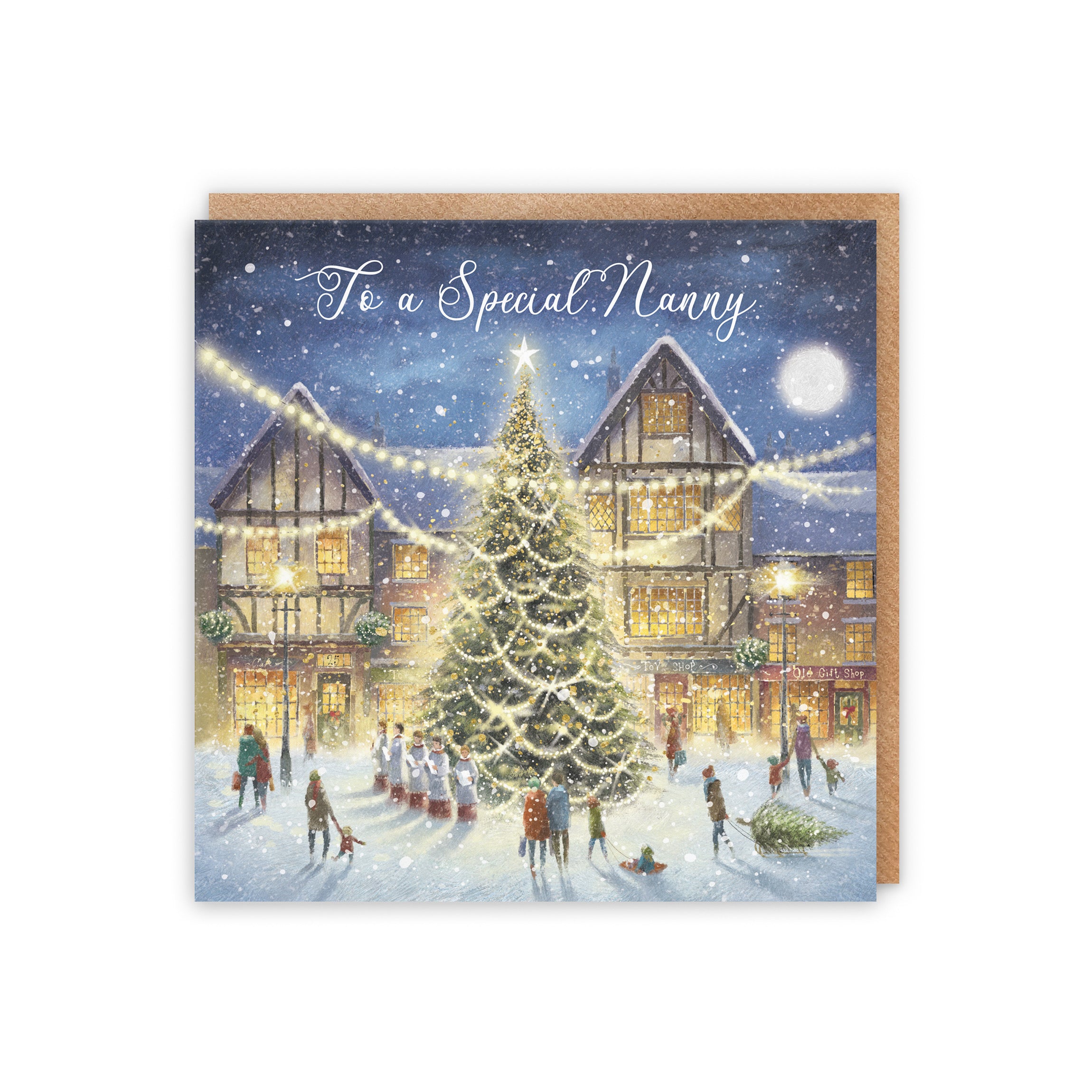 Nanny Christmas Card 'Christmas Eve' Milo's Gallery - Default Title (5056408167185)