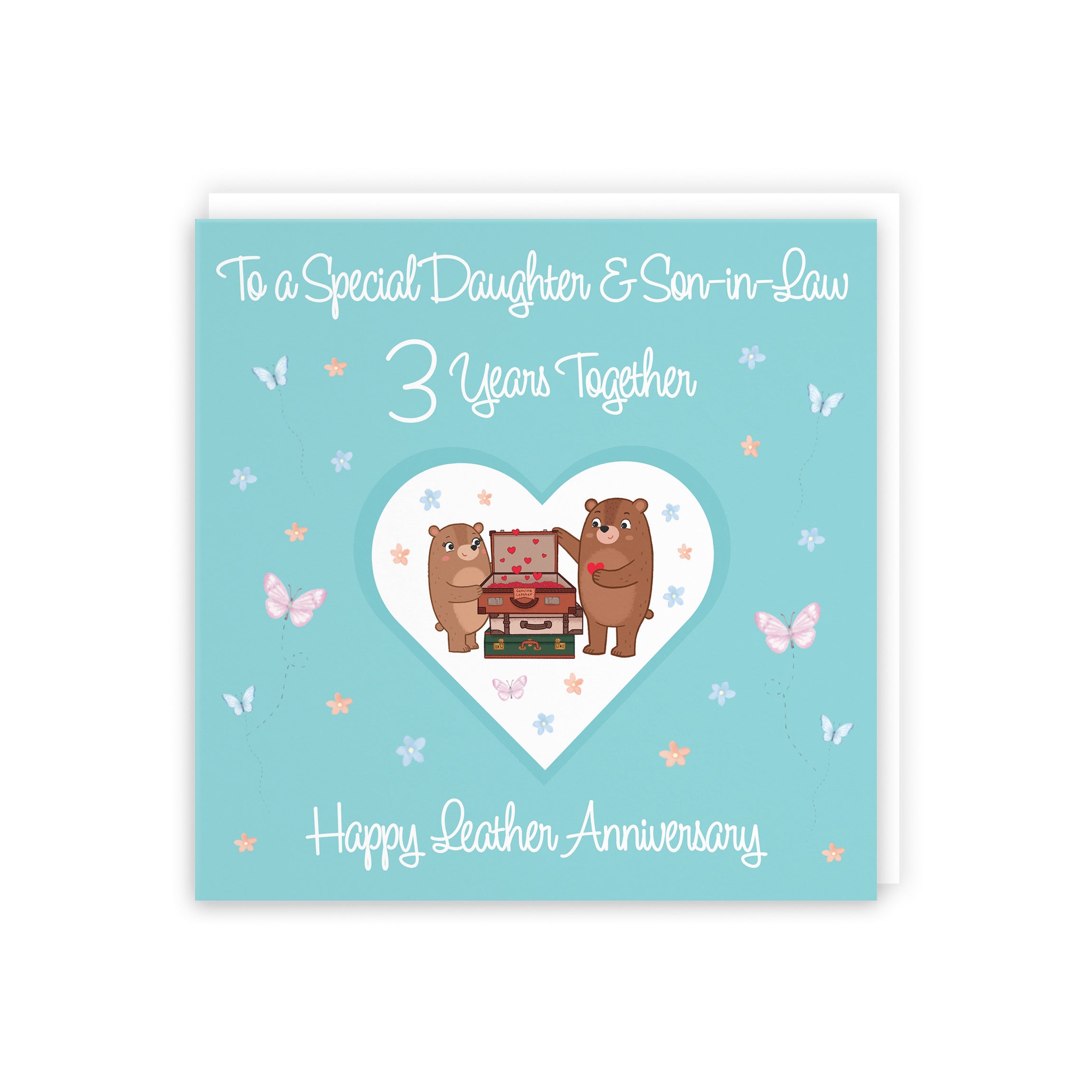 3rd Daughter & Son-in-Law Anniversary Card Romantic Meadows - Default Title (5056408185127)