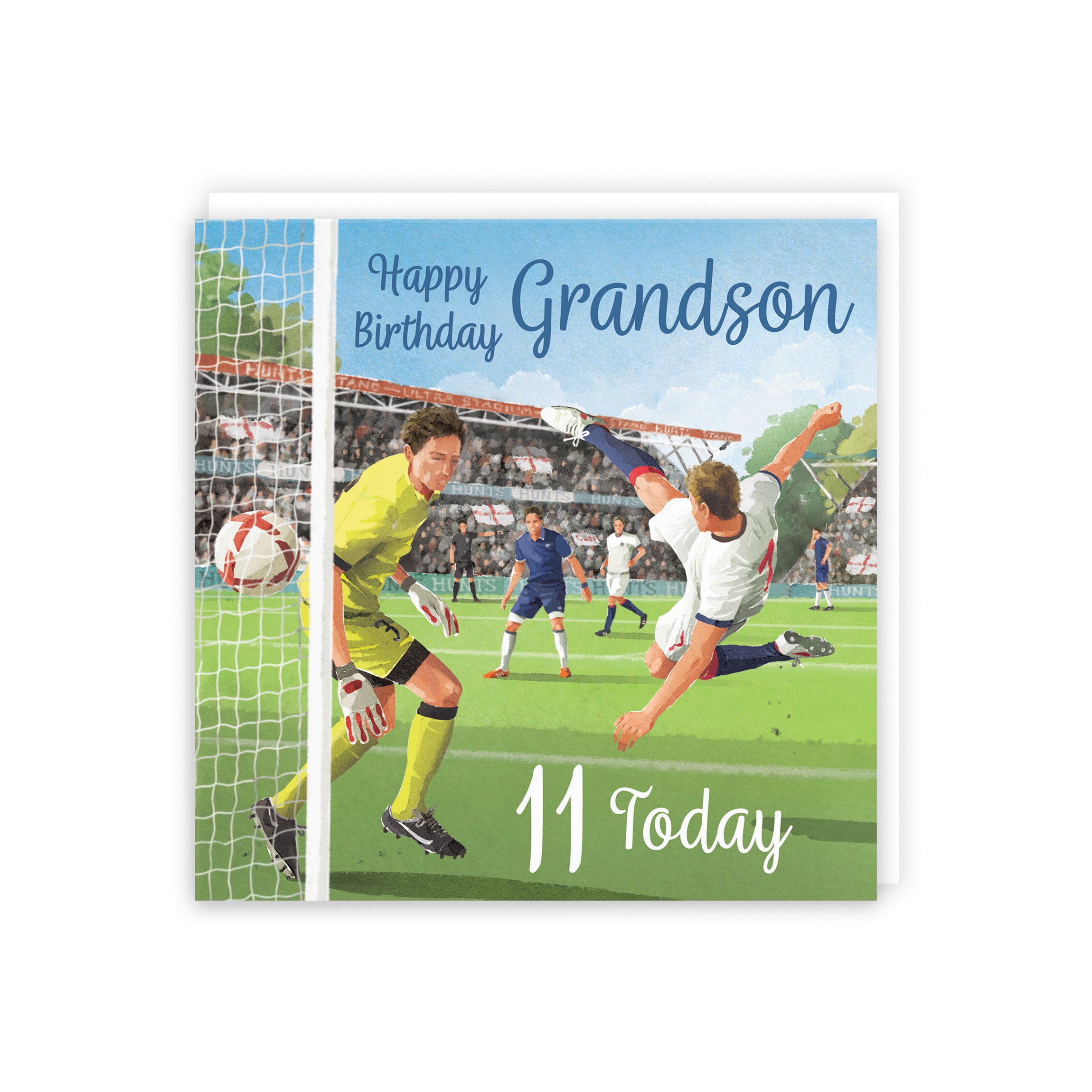 11th Grandson Football Birthday Card Milo's Gallery - Default Title (5063396005634)