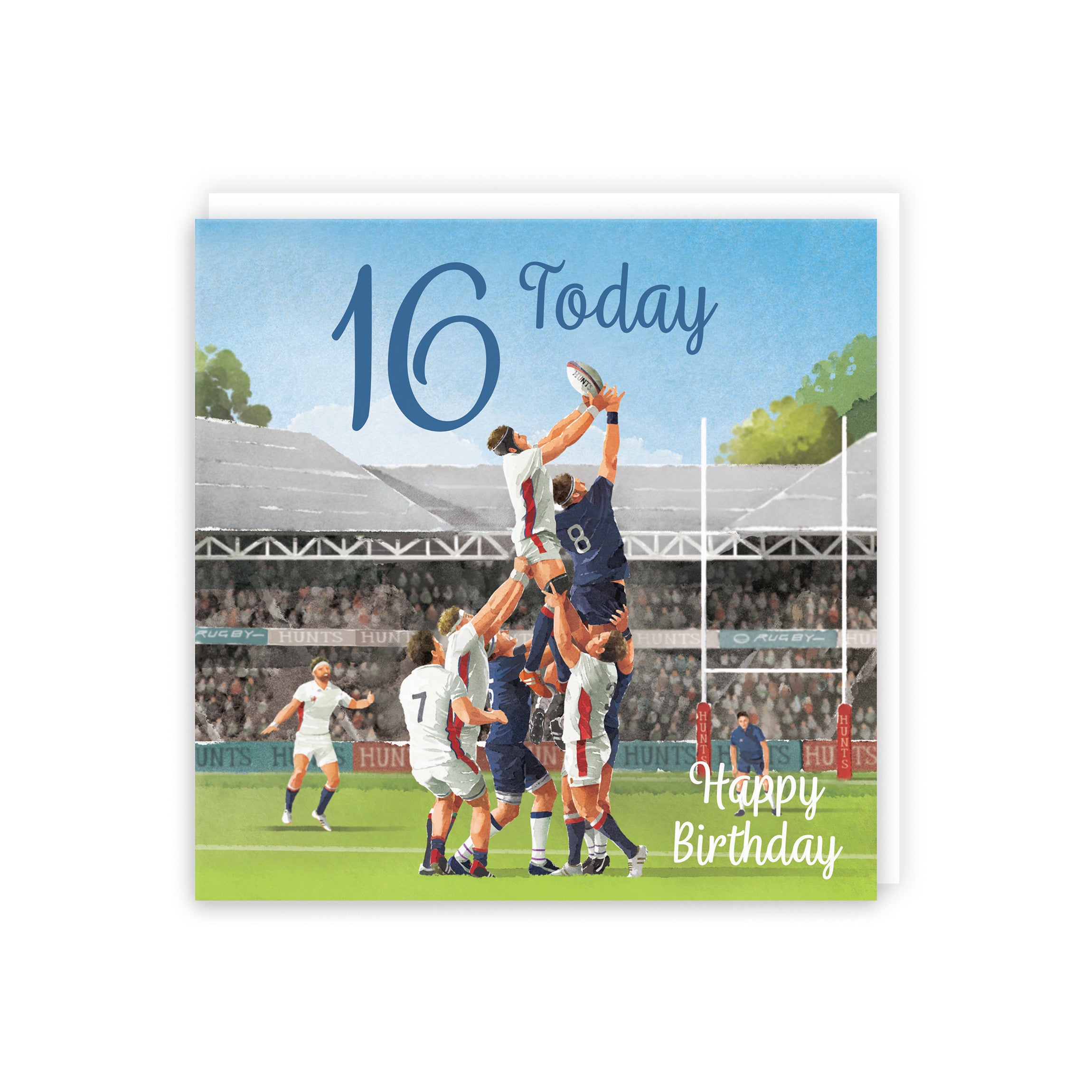 16th Rugby Birthday Card Milo's Gallery - Default Title (5063396007072)