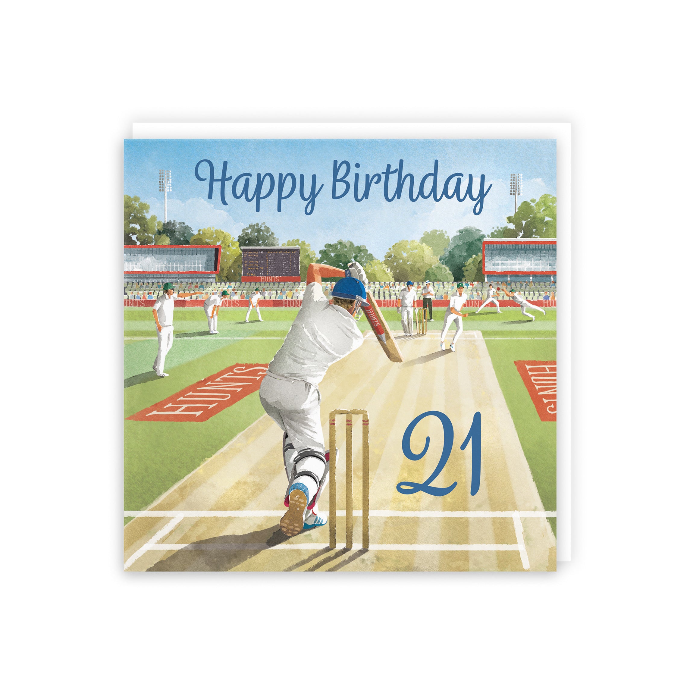 21st Cricket Birthday Card Milo's Gallery - Default Title (5063396009199)