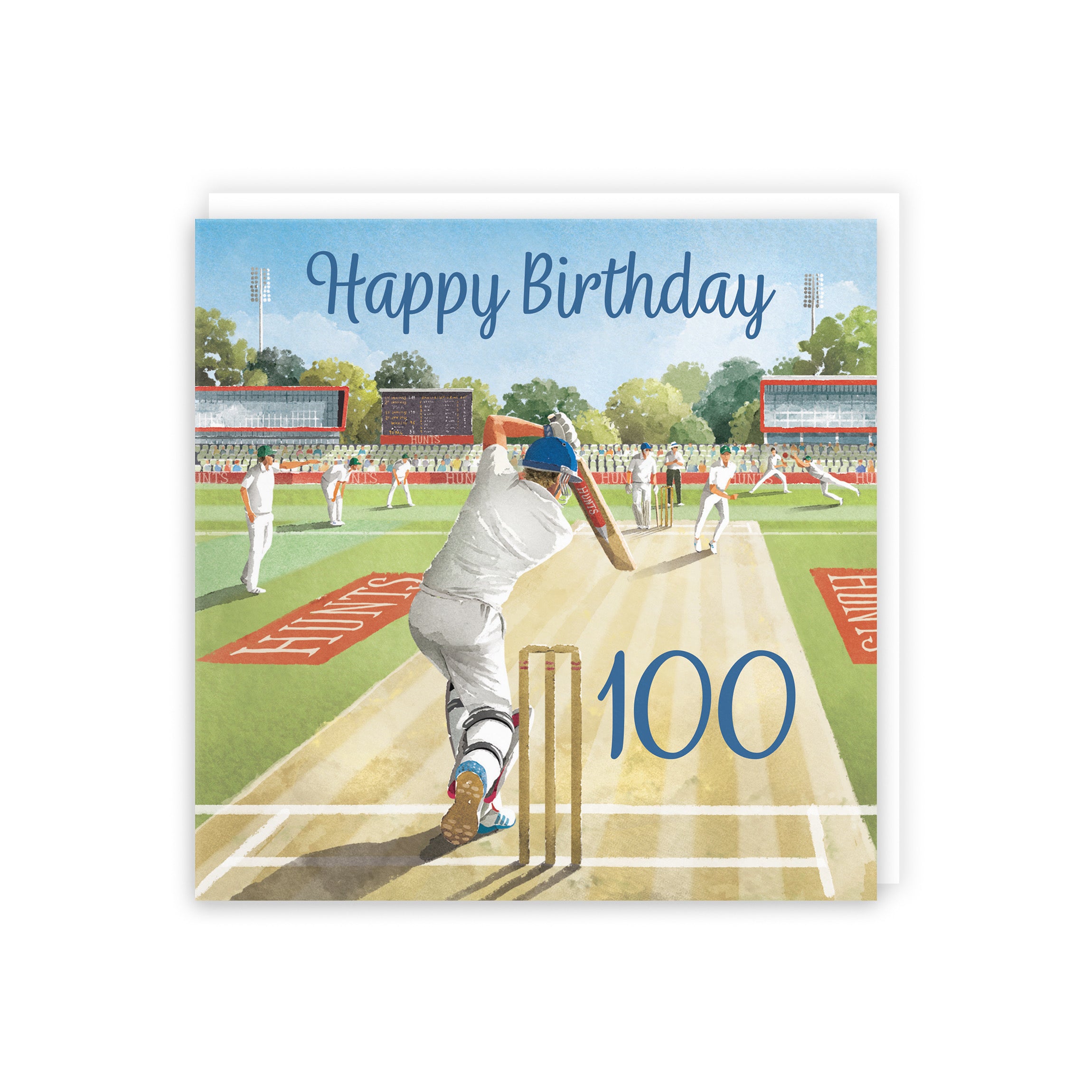 100th Cricket Birthday Card Milo's Gallery - Default Title (5063396009380)