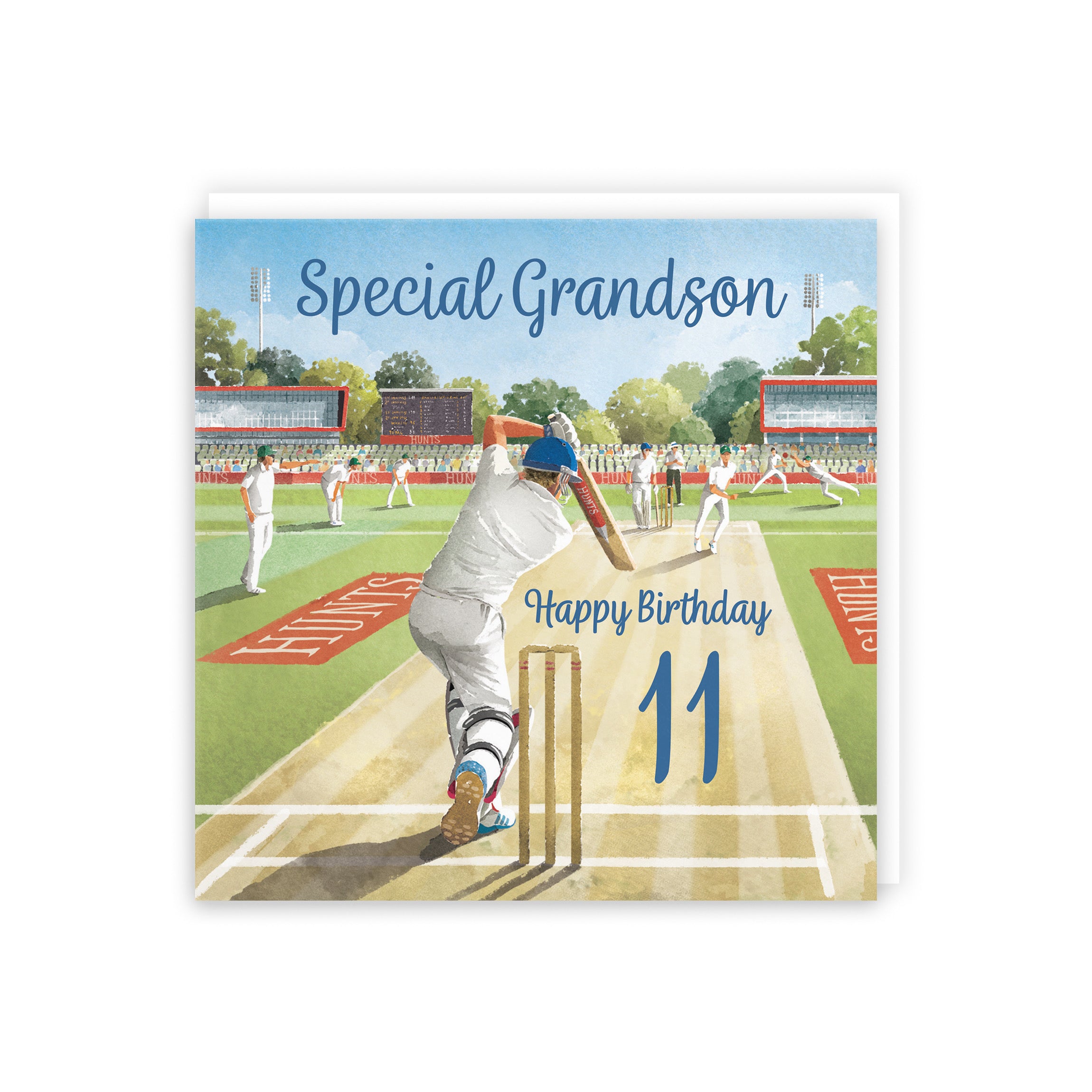 11th Grandson Cricket Birthday Card Milo's Gallery - Default Title (5063396009793)