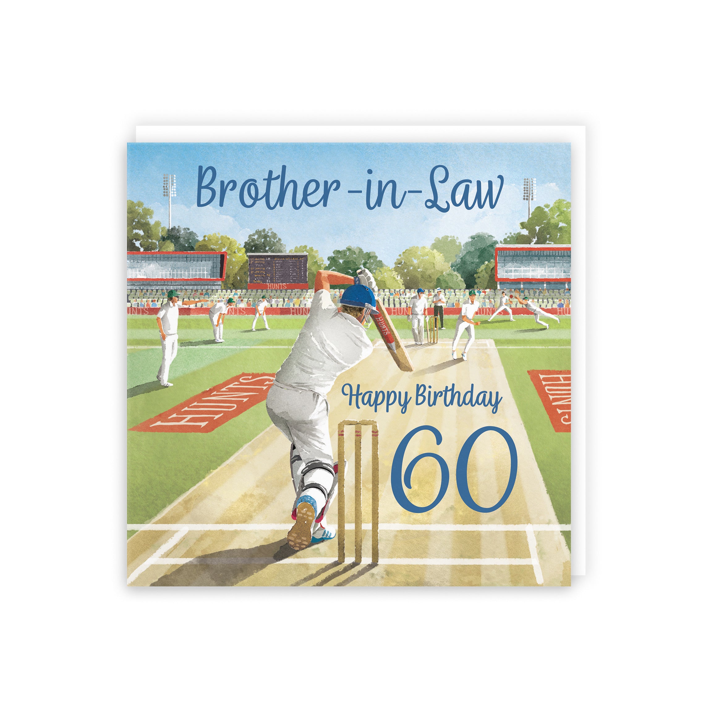 60th Brother-in-Law Cricket Birthday Card Milo's Gallery - Default Title (5063396010546)