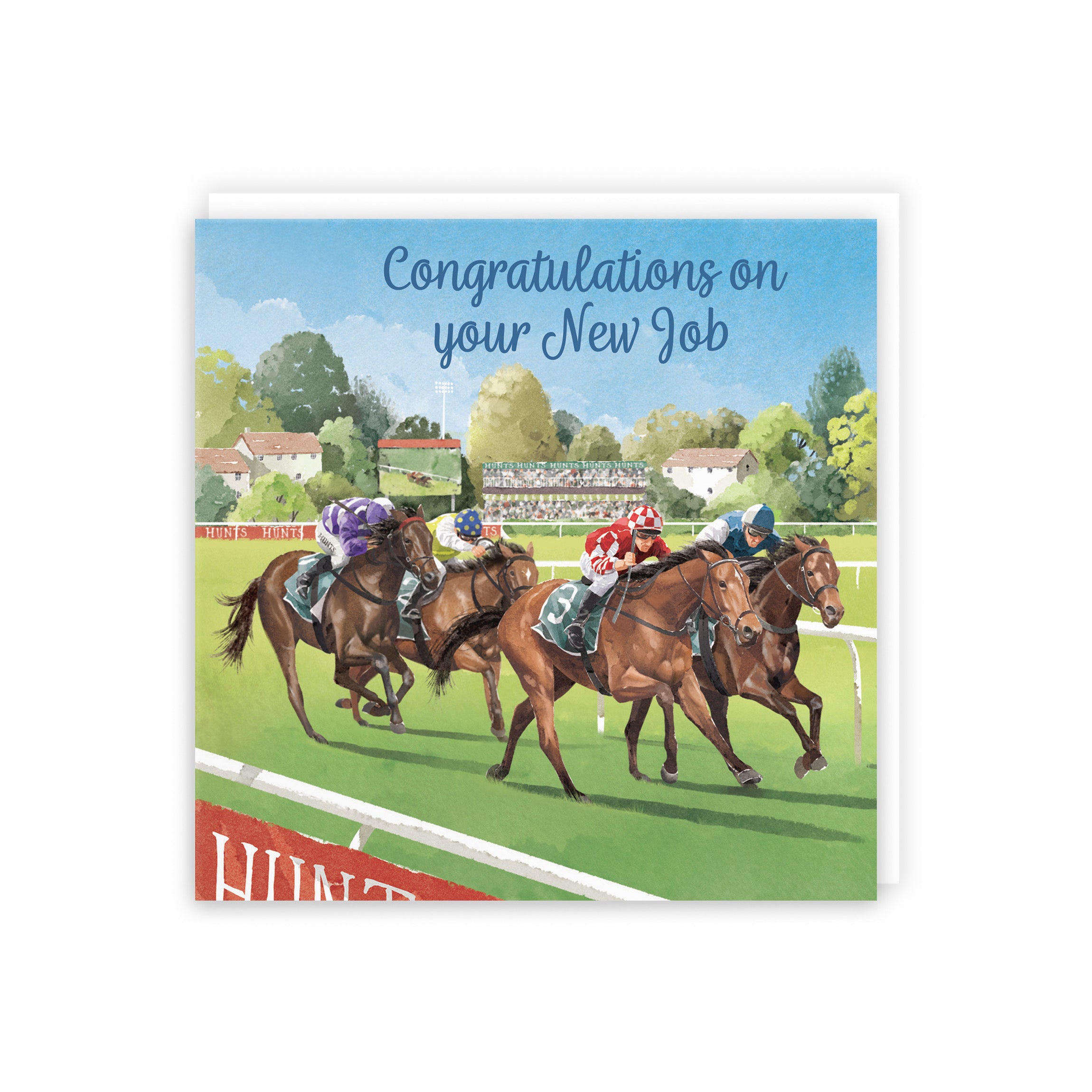 New Job Congratulations Horse Racing Card Milo's Gallery - Default Title (5063396011055)