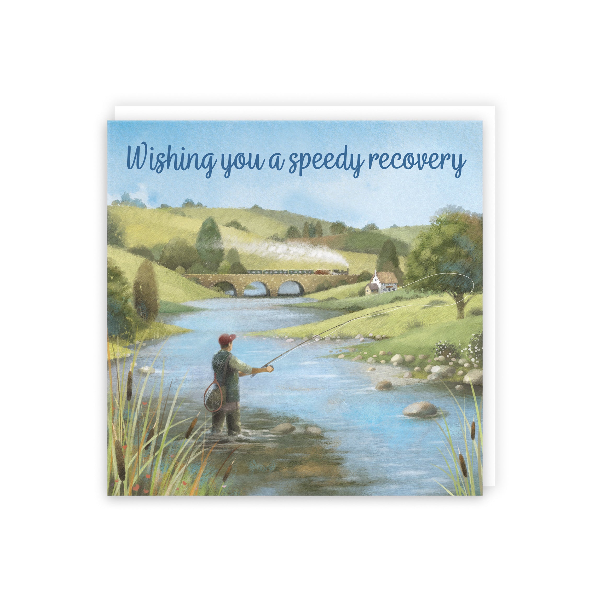 Wishing You A Speedy Recovery Card Fly Fishing Milo's Gallery - Default Title (5063396012809)