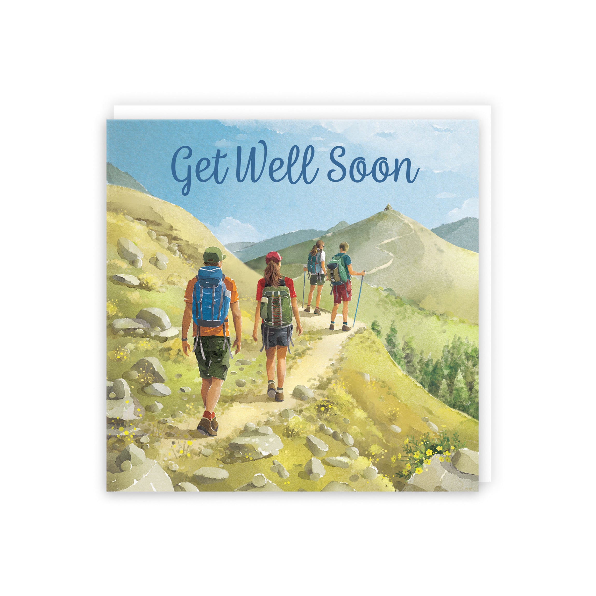 Get Well Soon Card Walking Milo's Gallery - Default Title (5063396014568)