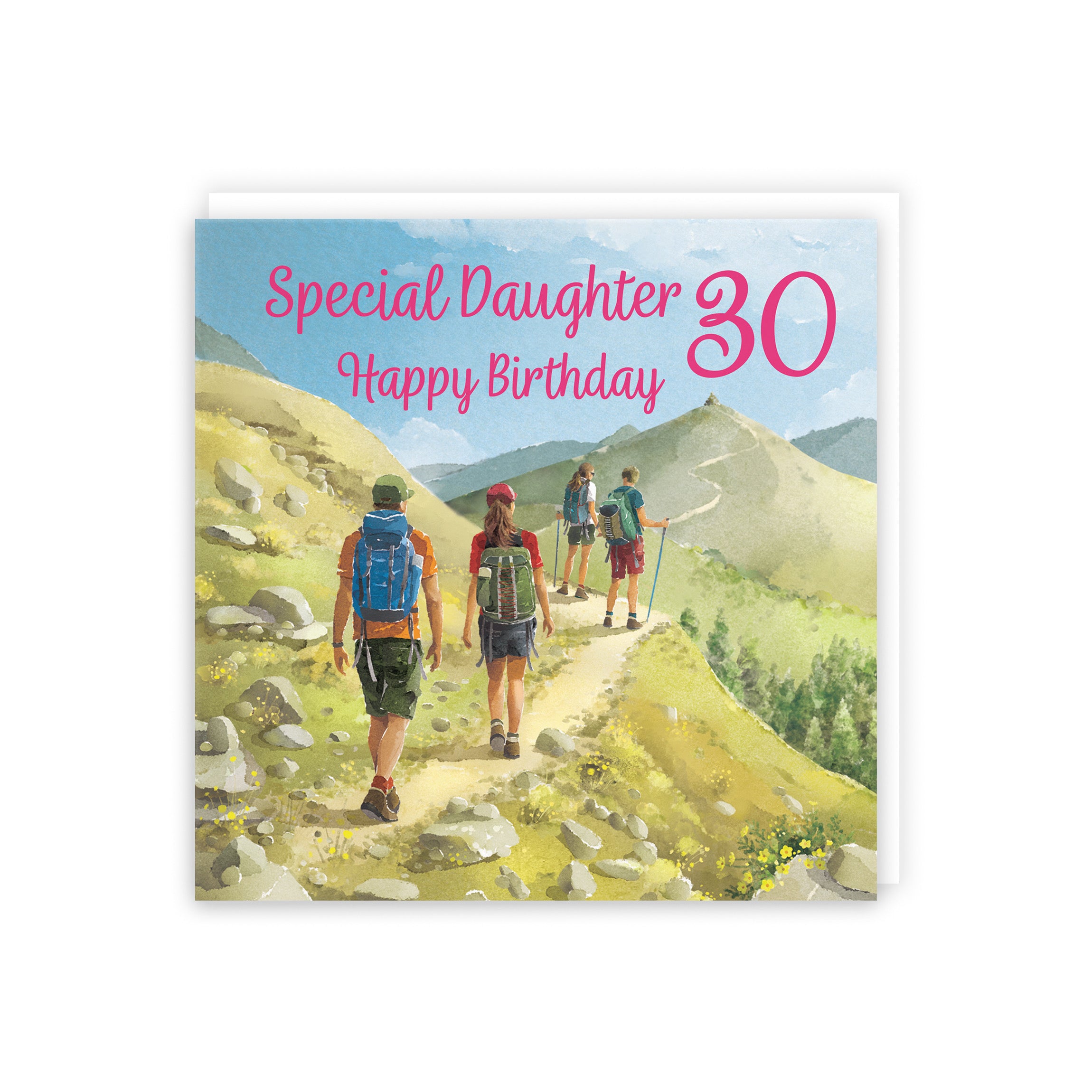 30th Daughter Walking Birthday Card Milo's Gallery - Default Title (5063396016708)