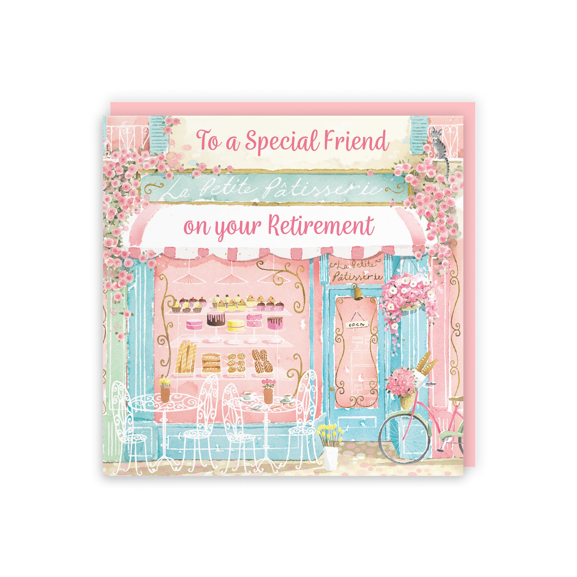 Friend Retirement Card La Petite Patisserie Milo's Gallery - Default Title (5063396115043)