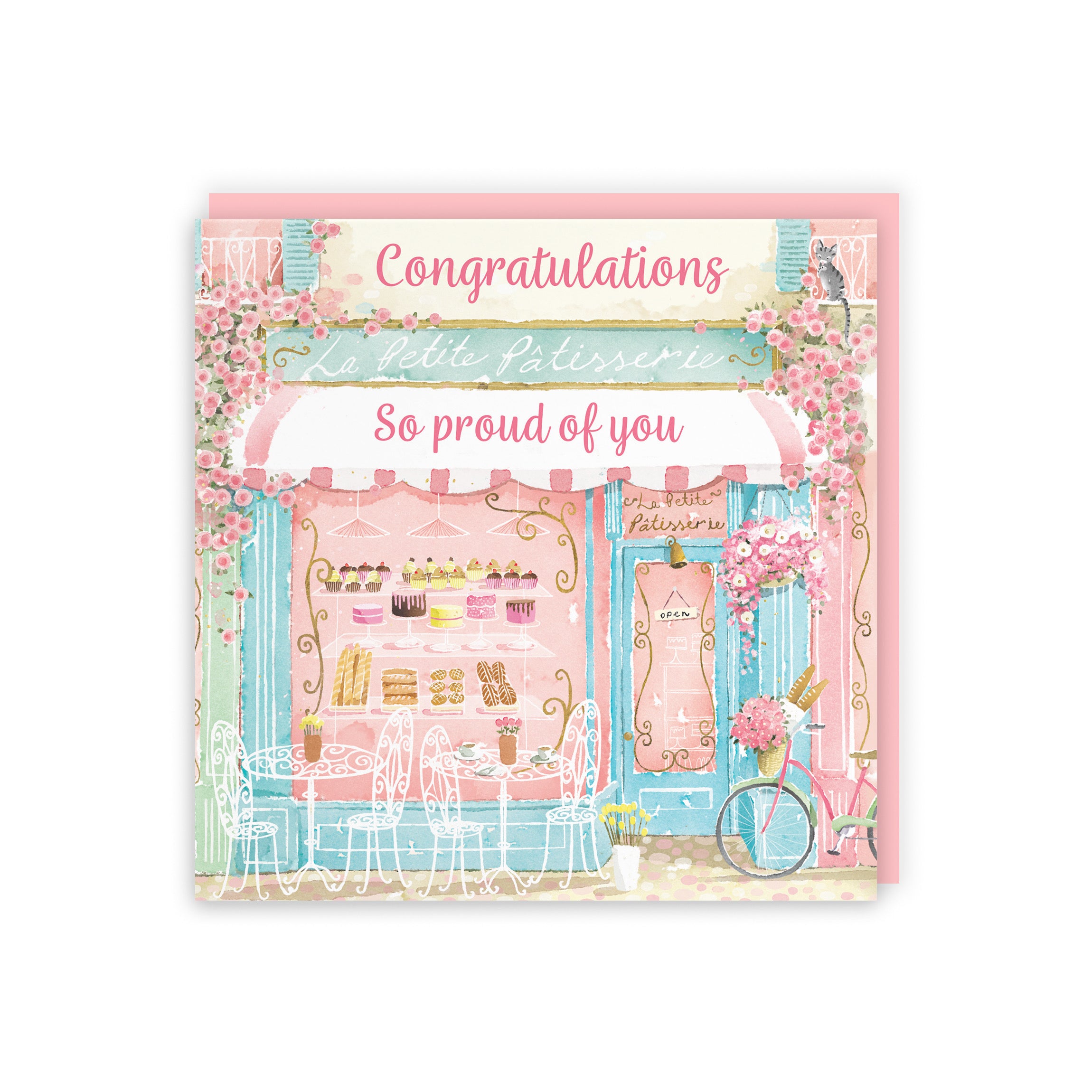 Congratulations Card La Petite Patisserie Milo's Gallery - Default Title (5063396115128)