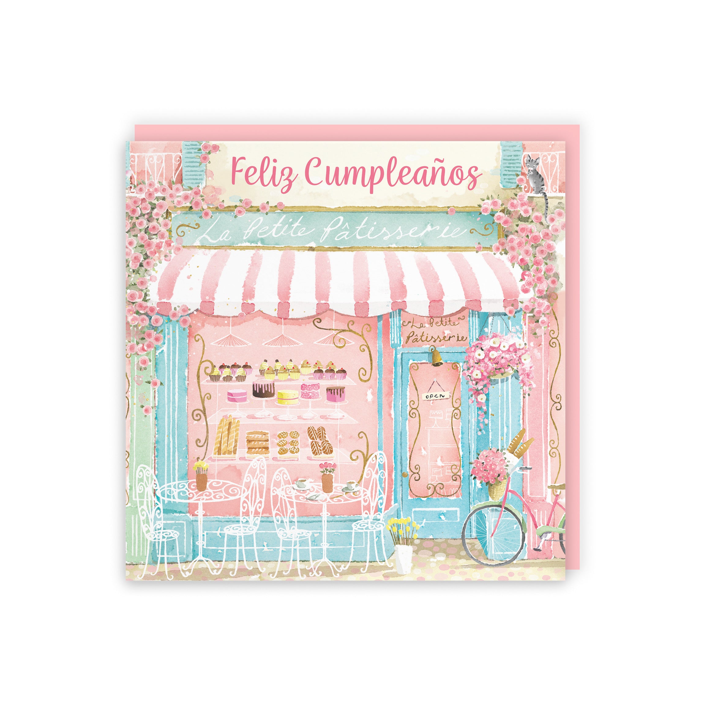 Spanish Birthday Card La Petite Patisserie Milo's Gallery - Default Title (5063396115234)