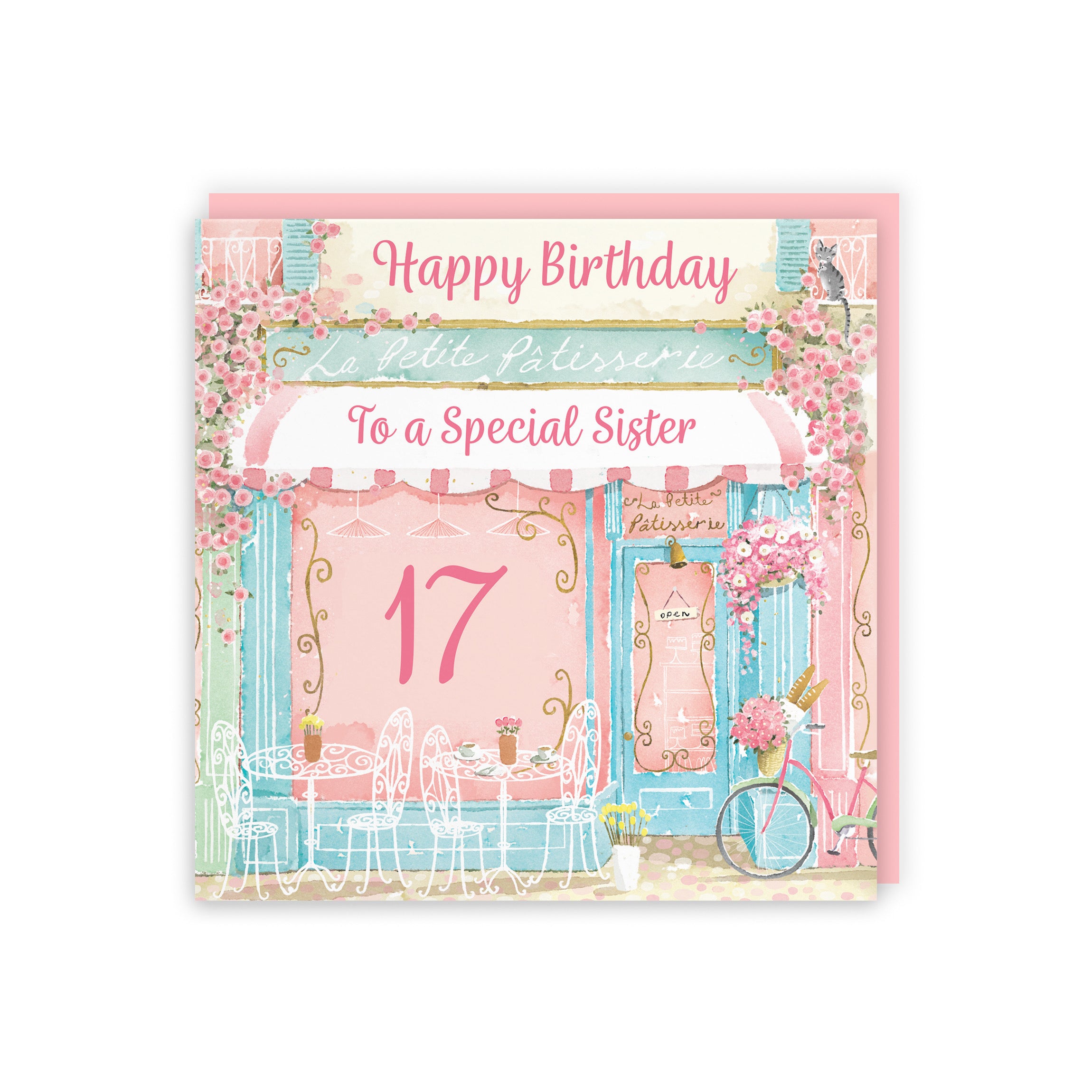 17th Sister La Petite Patisserie Birthday Card Milo's Gallery - Default Title (5063396116248)