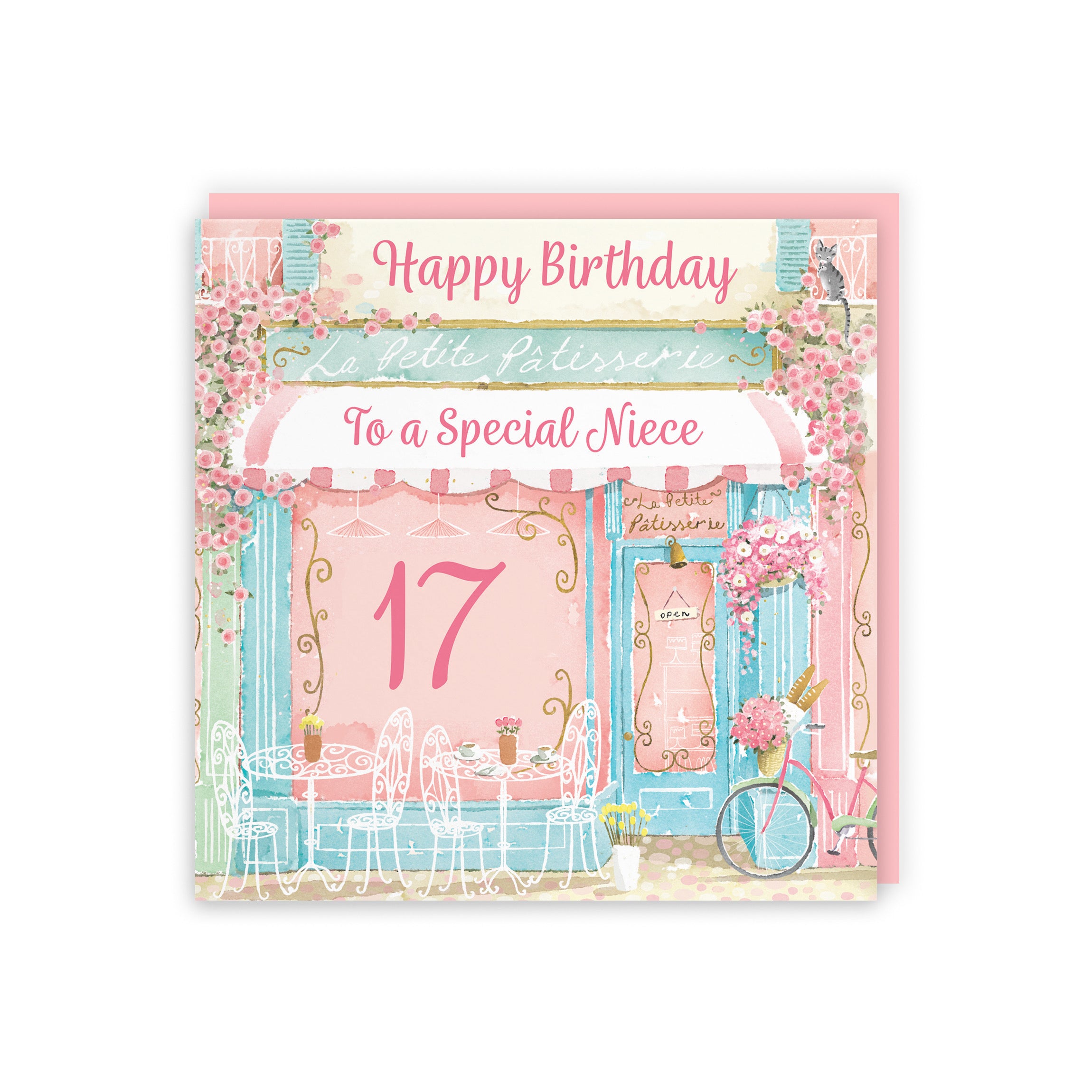 17th Niece La Petite Patisserie Birthday Card Milo's Gallery - Default Title (5063396116347)