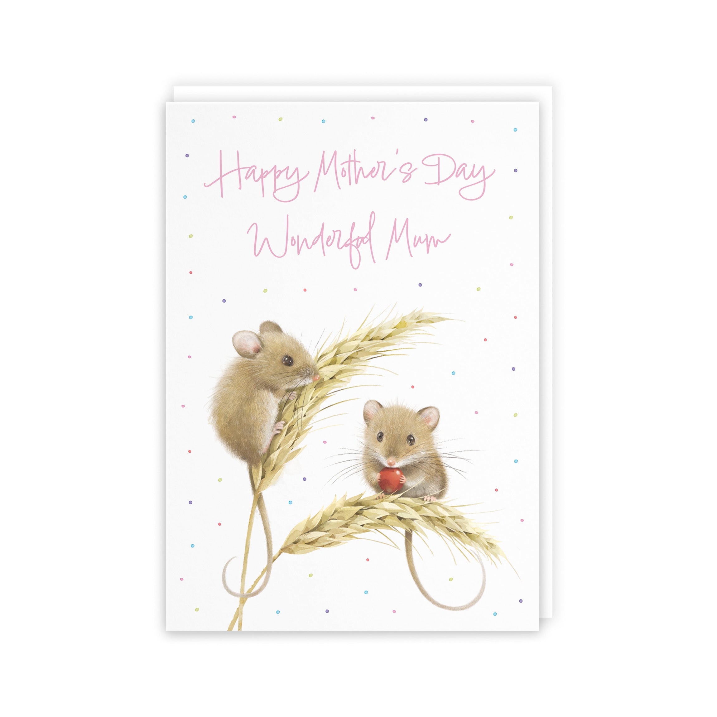 Mum Mother's Day Card Harvest Mice Milo's Gallery - Default Title (5063396117825)