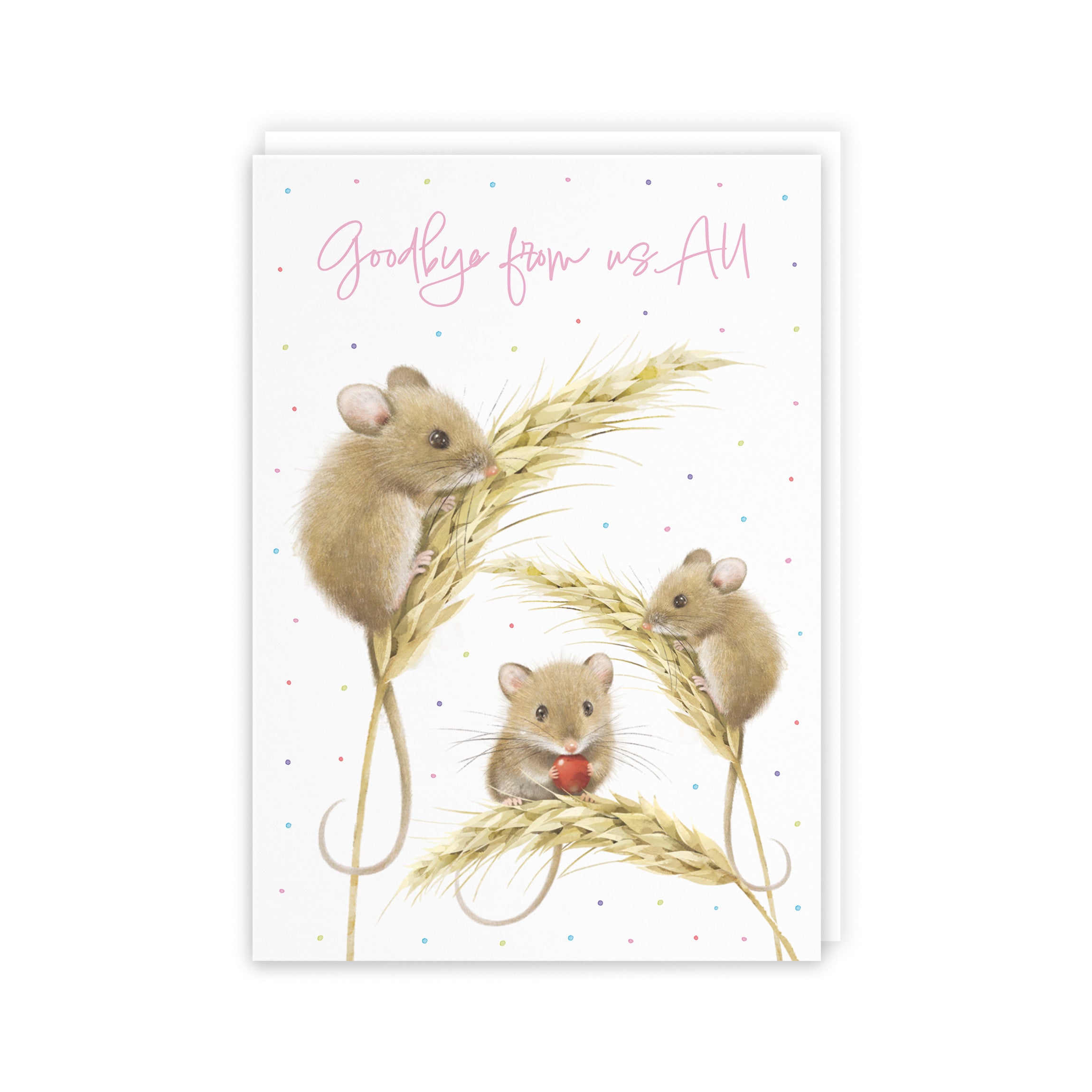 Female Leaving Card From Us All Harvest Mice Milo's Gallery - Default Title (5063396117917)