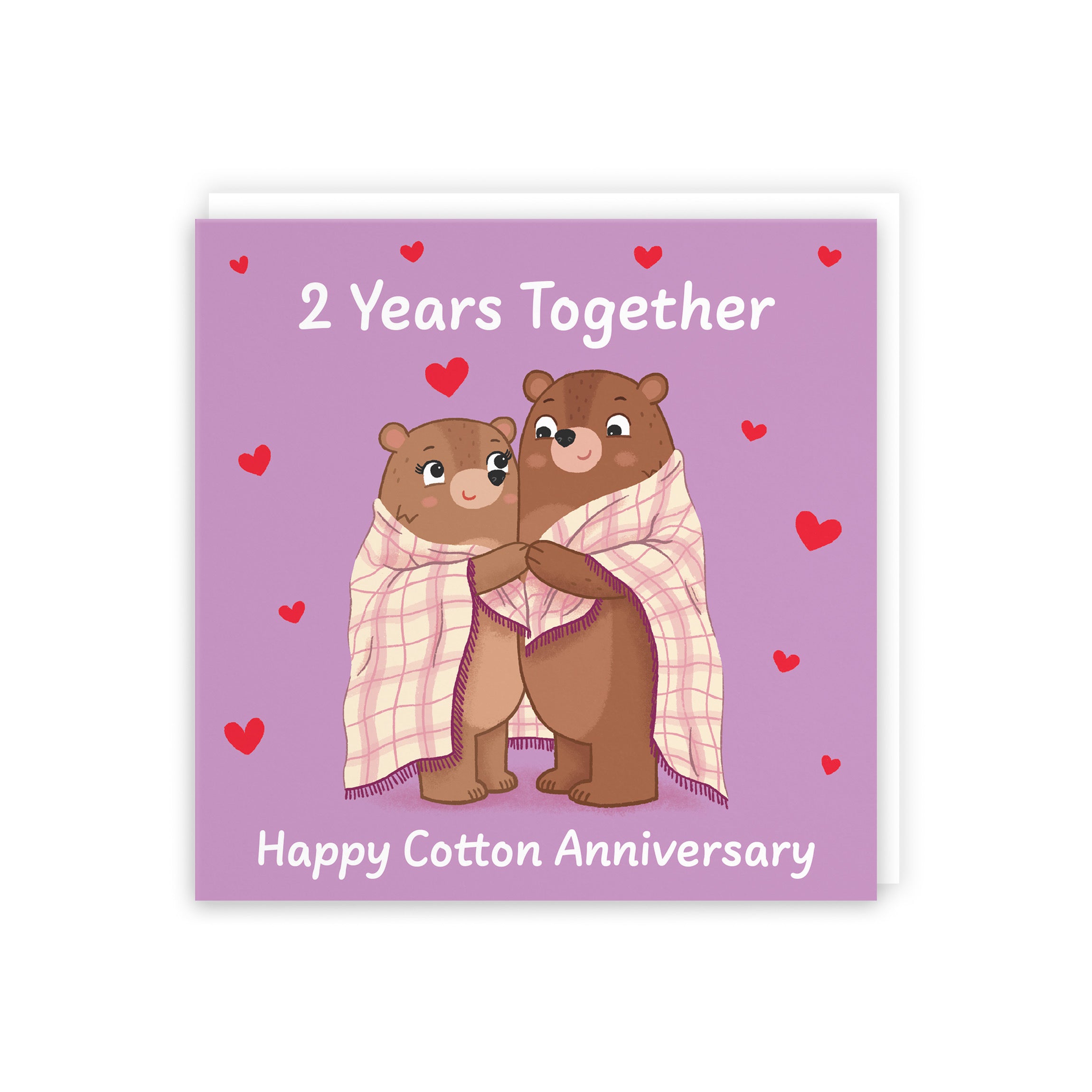 2nd Anniversary Card Love Story - Default Title (5063396124298)