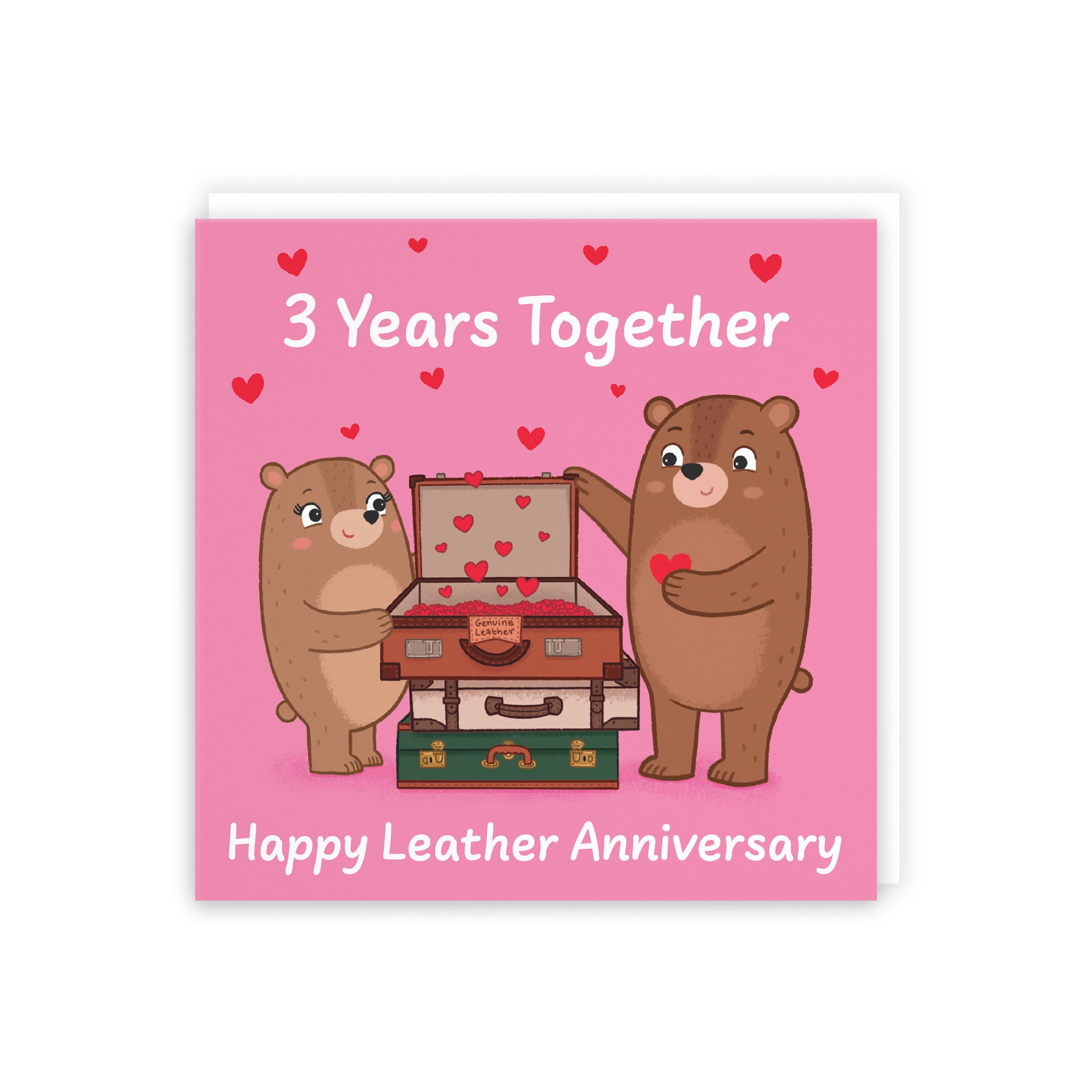 3rd Anniversary Card Love Story - Default Title (5063396124304)