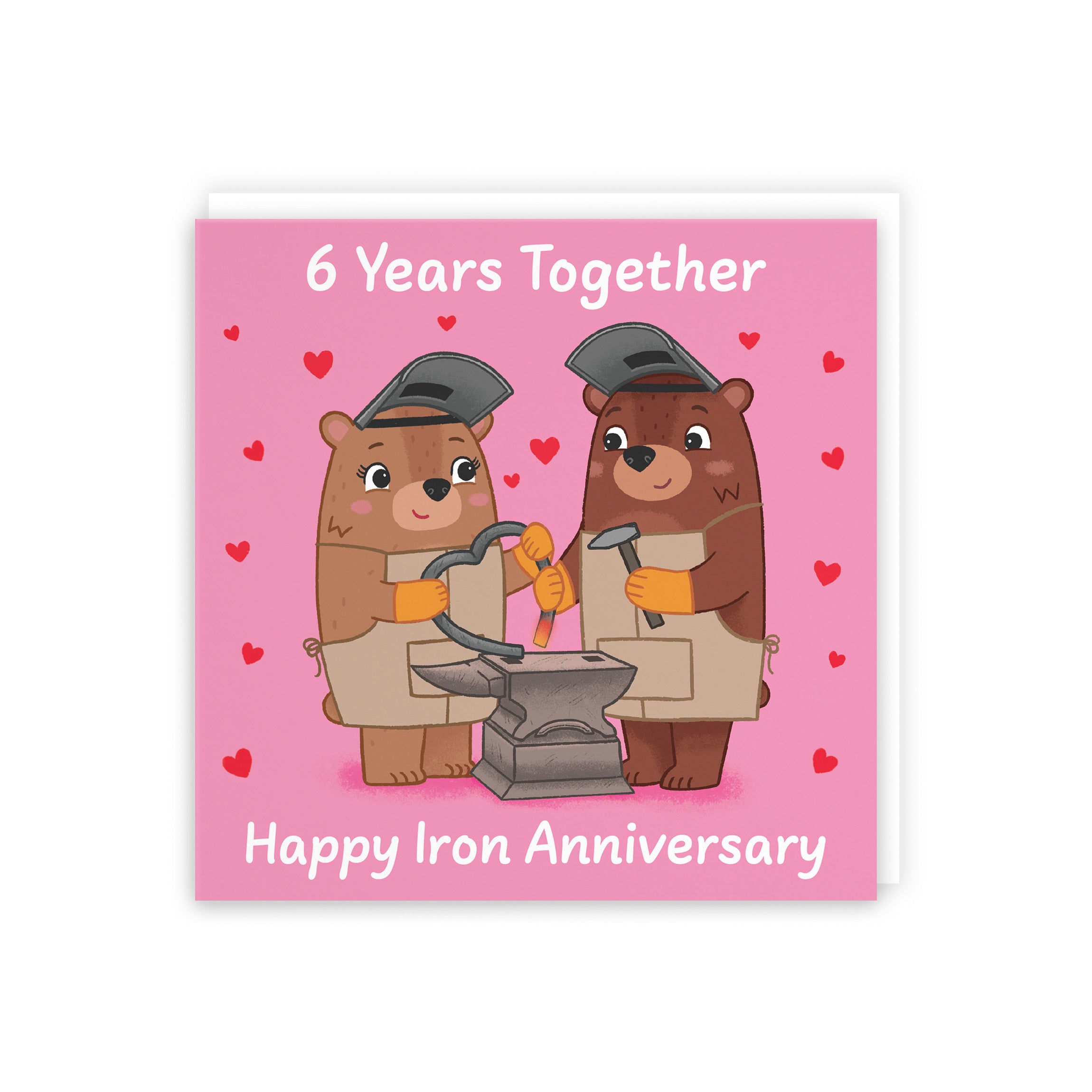 6th Anniversary Card Love Story - Default Title (5063396124335)