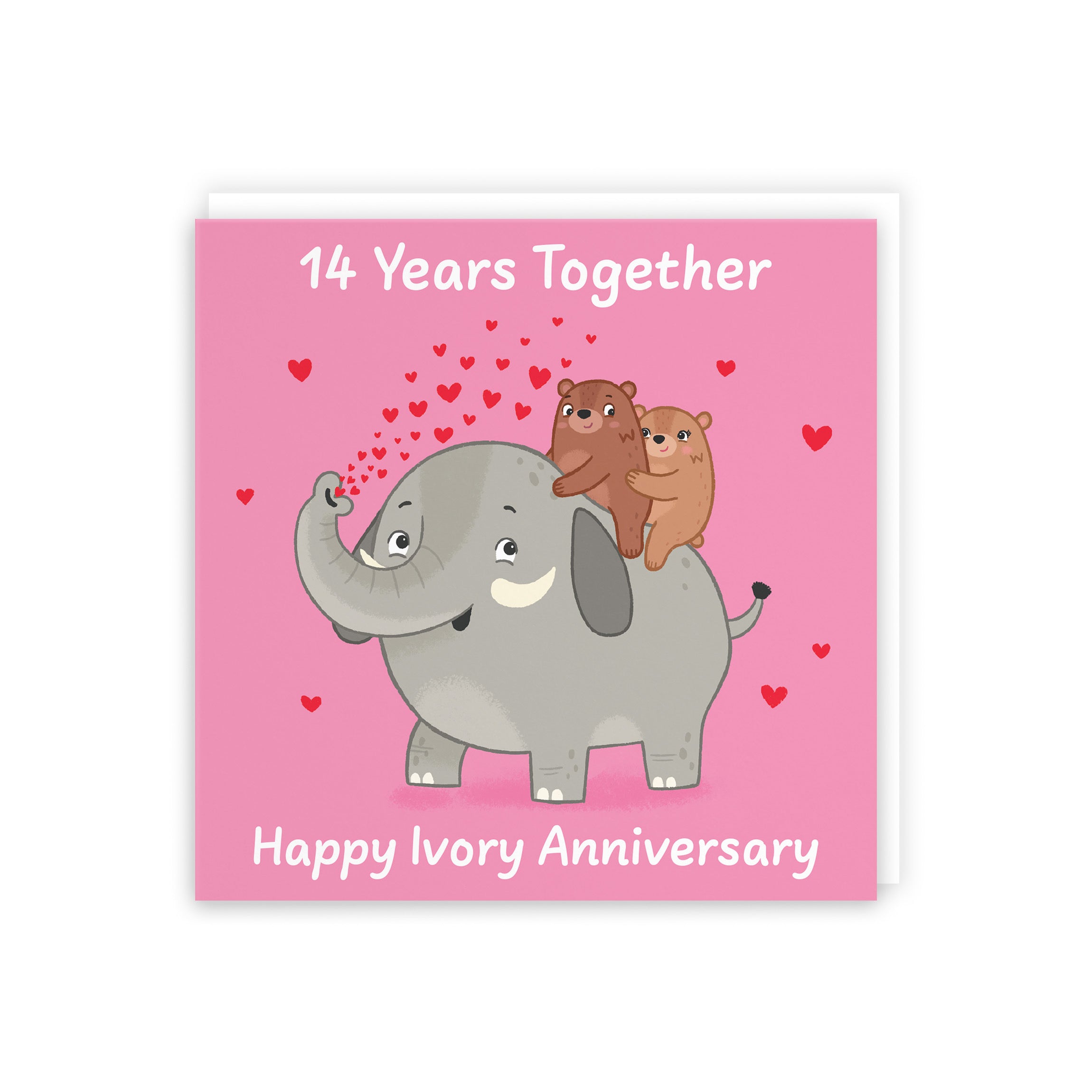 14th Anniversary Card Love Story - Default Title (5063396124410)