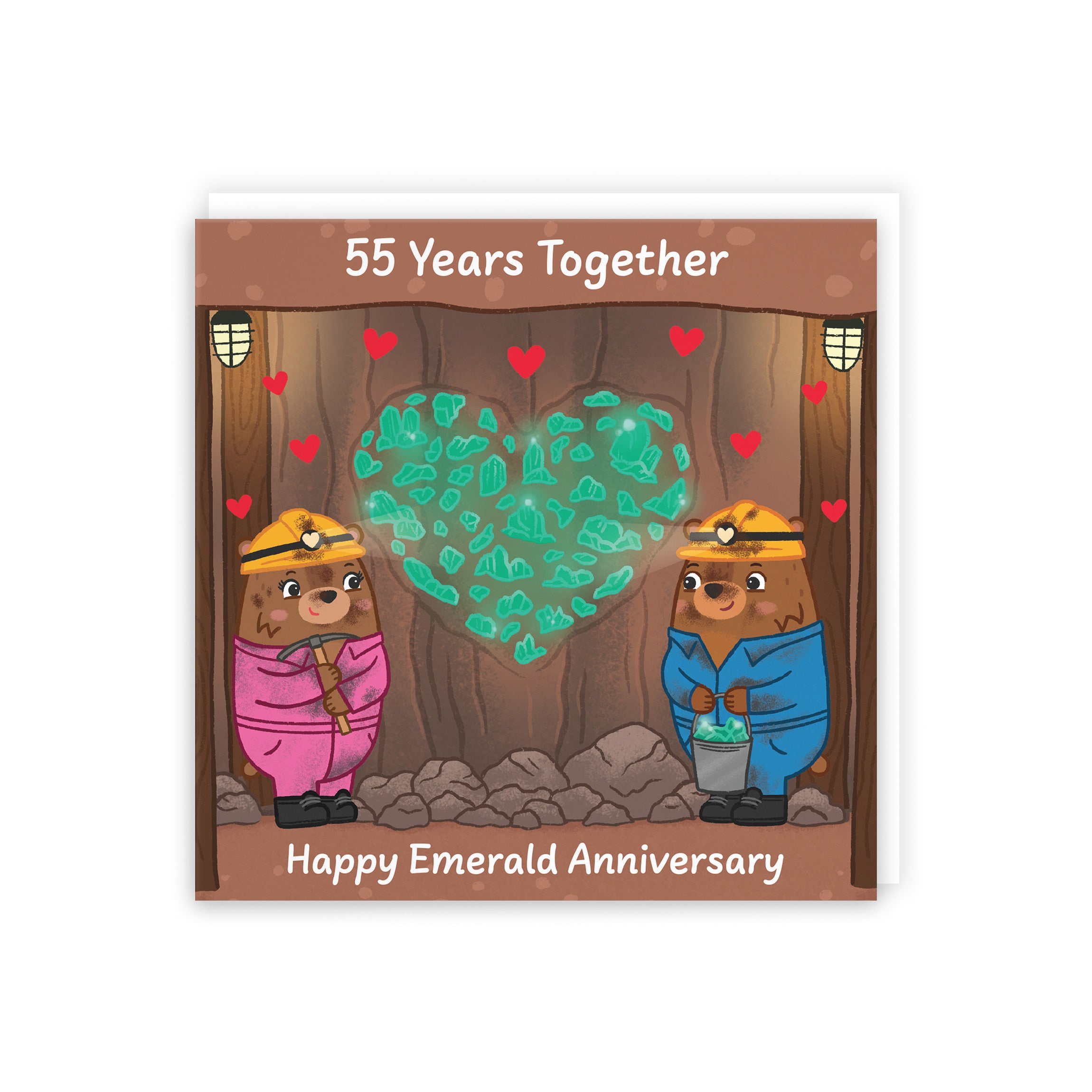 55th Anniversary Card Love Story - Default Title (5063396124502)