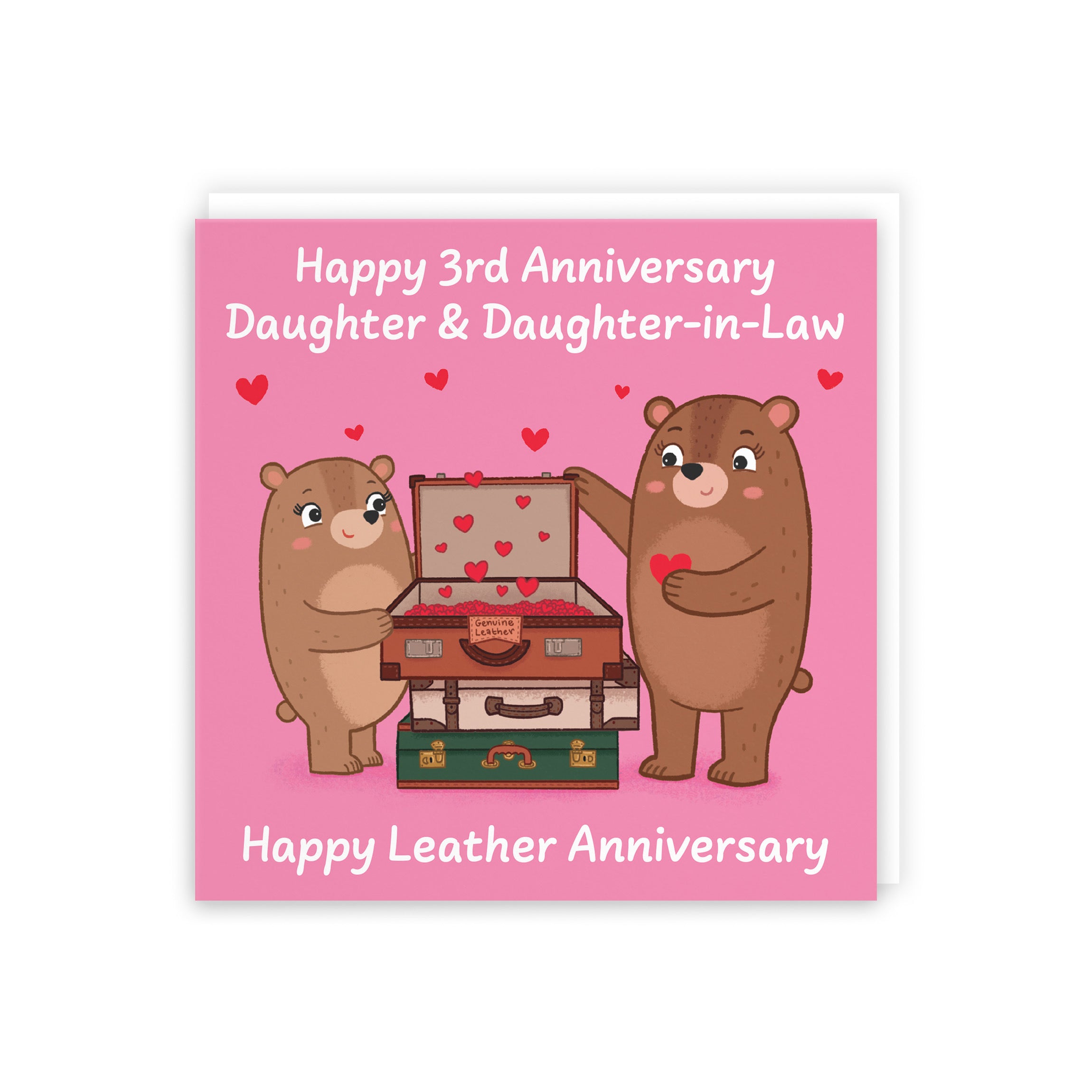 3rd Daughter And Daughter In Law Anniversary Card Love Story - Default Title (5063396126438)