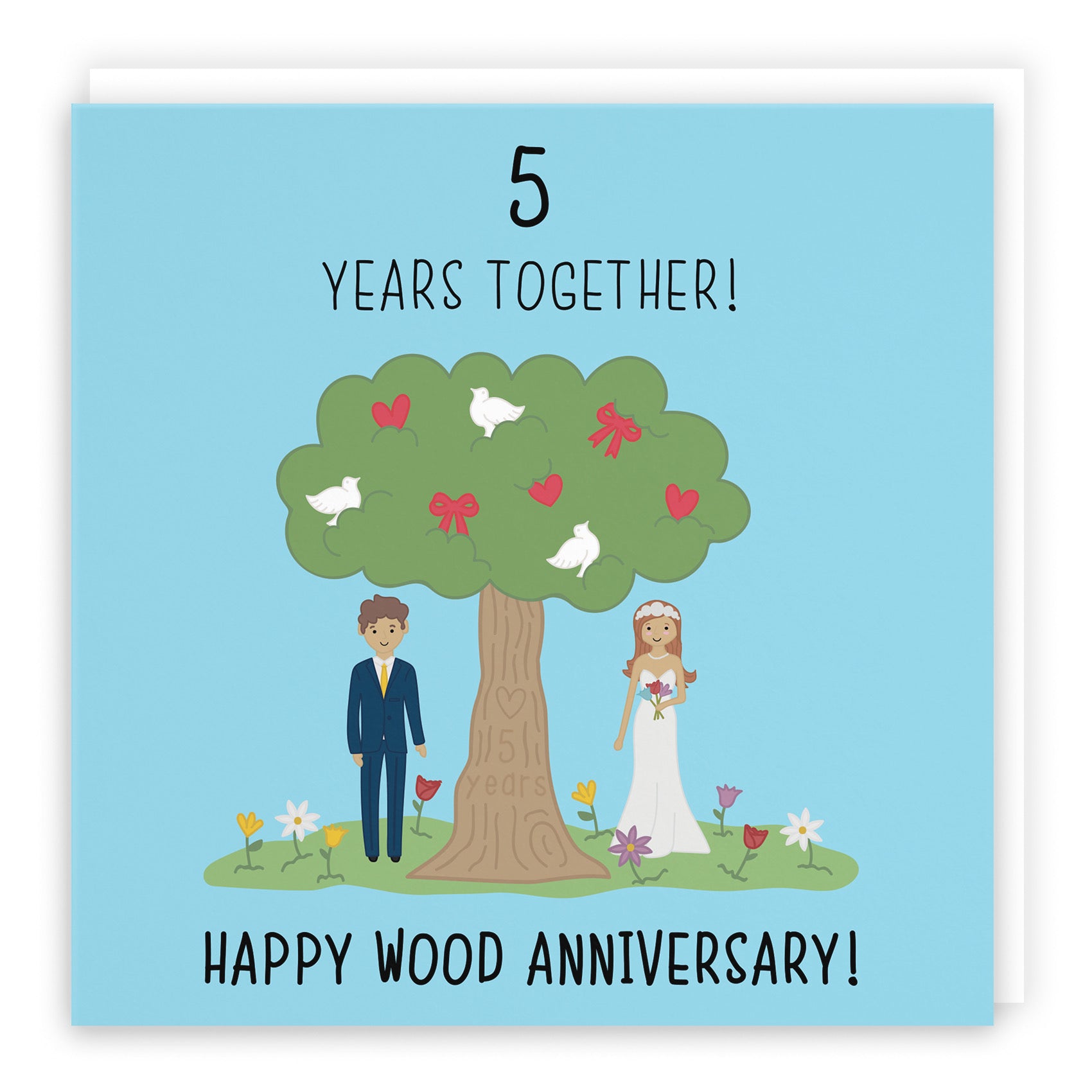 5th Anniversary Card Iconic - Default Title (B0764LQJ95)