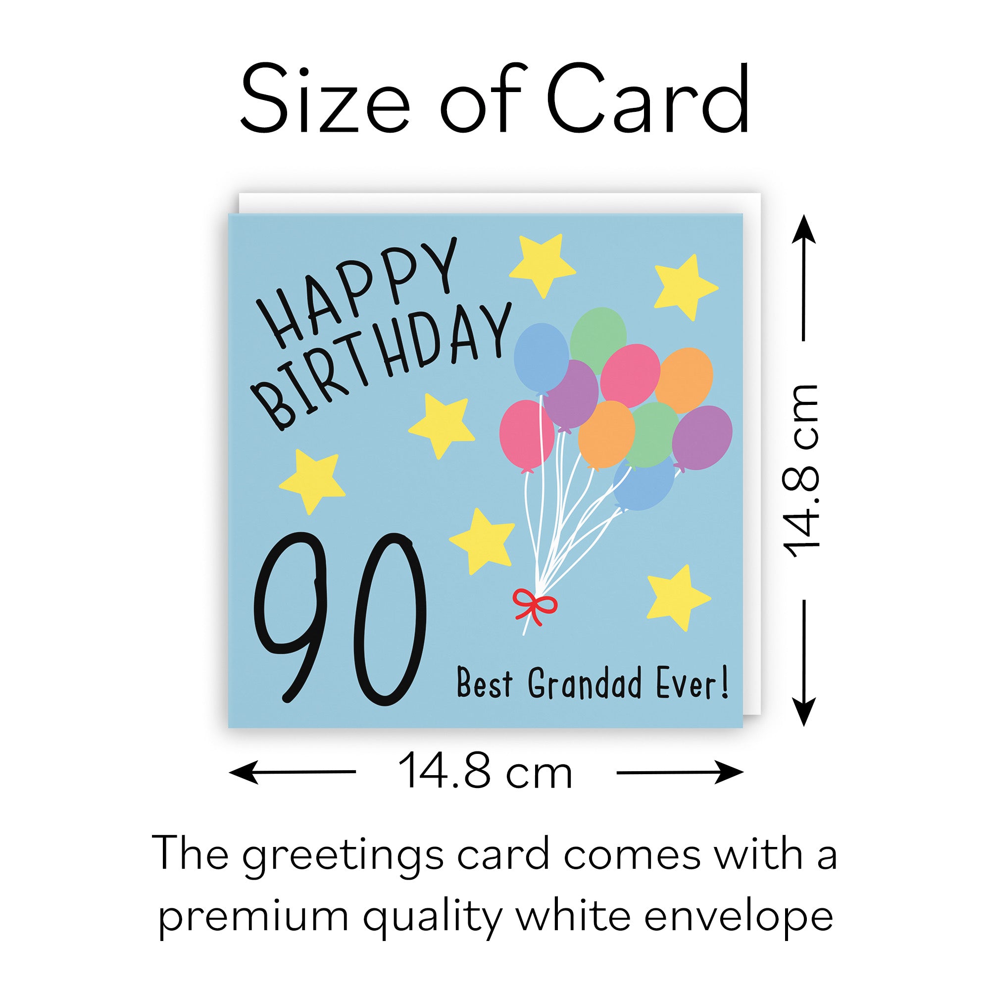 90th Grandad Birthday Card Original - Default Title (B07DCWDV1V)