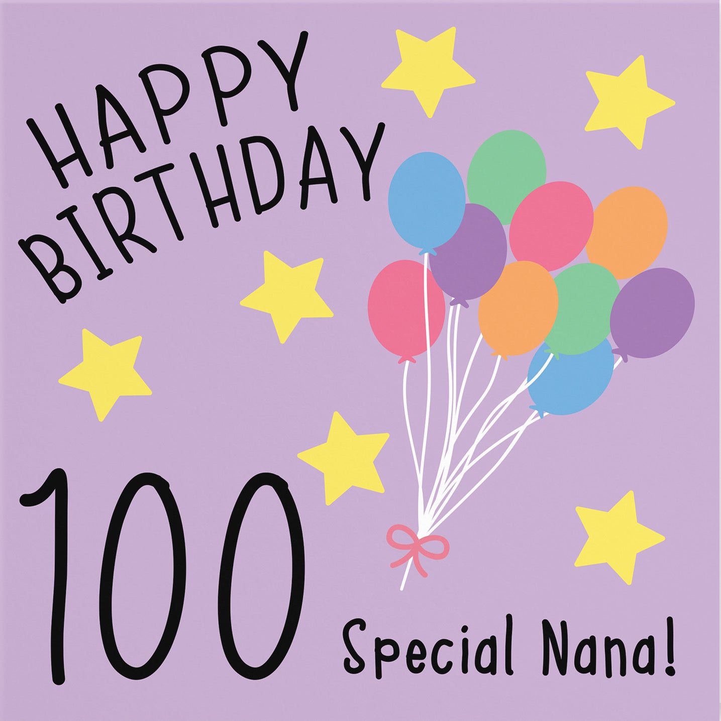 100th Nana Birthday Card Original - Default Title (B07DCWJSK3)