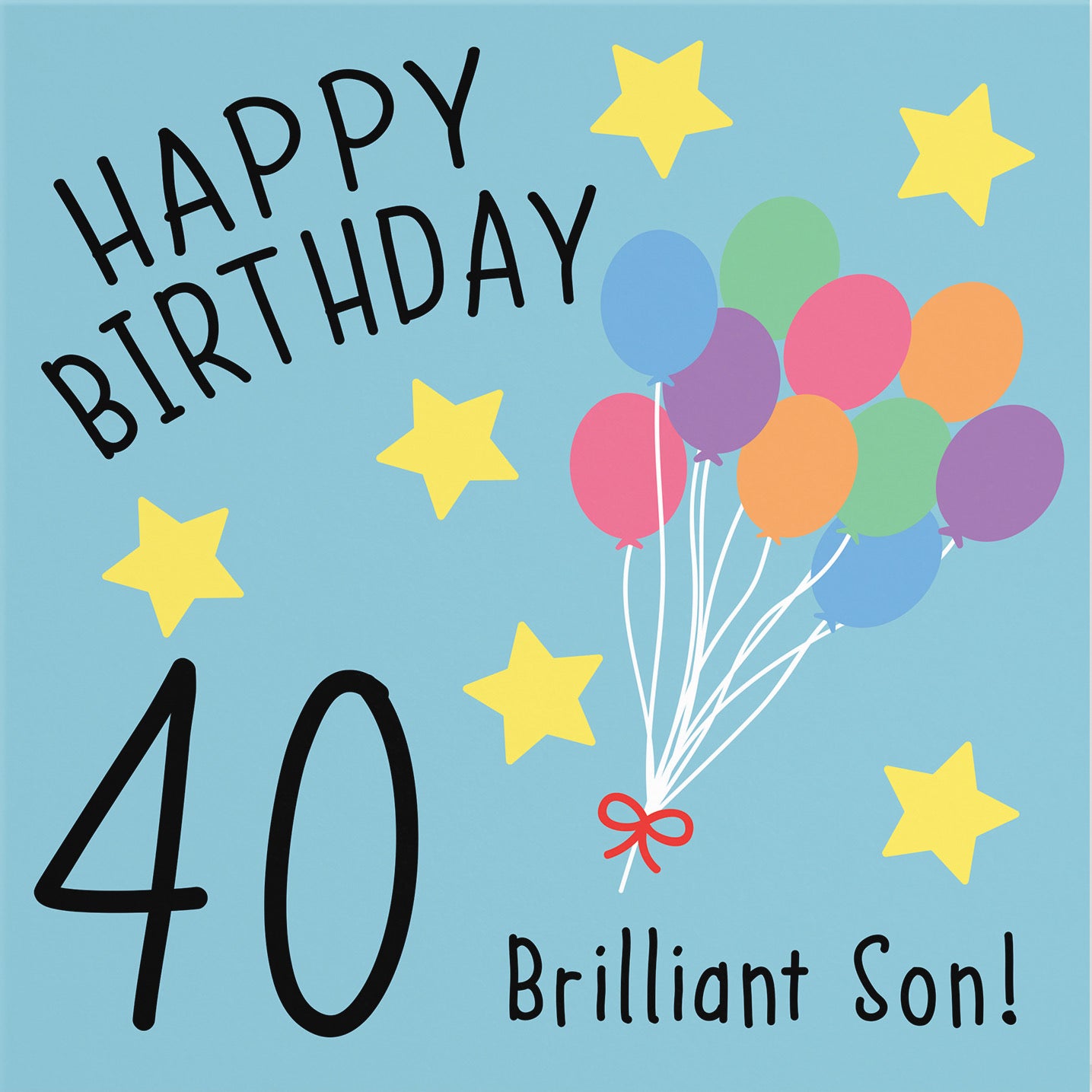 40th Son Birthday Card Original - Default Title (B07DCXQM1Q)