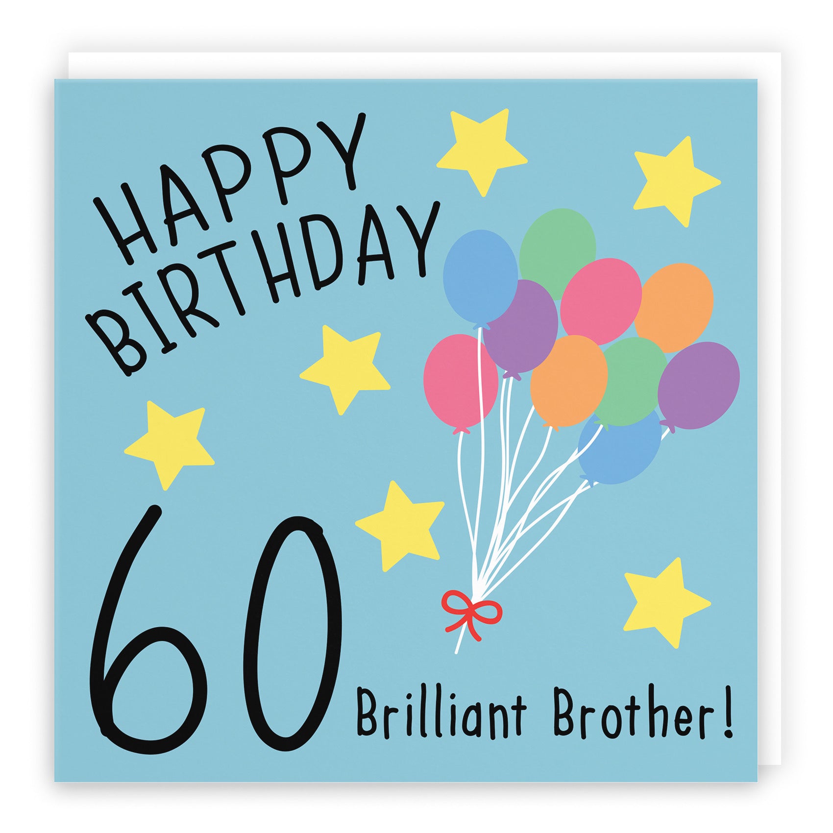 60th Brother Birthday Card Original - Default Title (B07DCXQNSW)