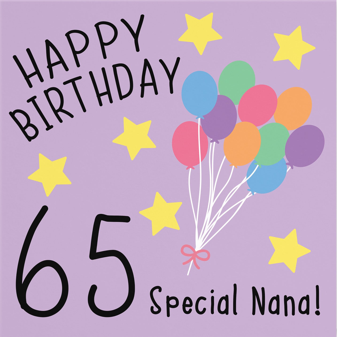 65th Nana Birthday Card Original - Default Title (B07DCXVD6Z)