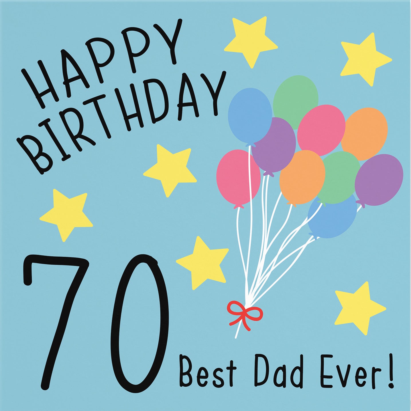 70th Dad Birthday Card Original - Default Title (B07DCY5G4C)