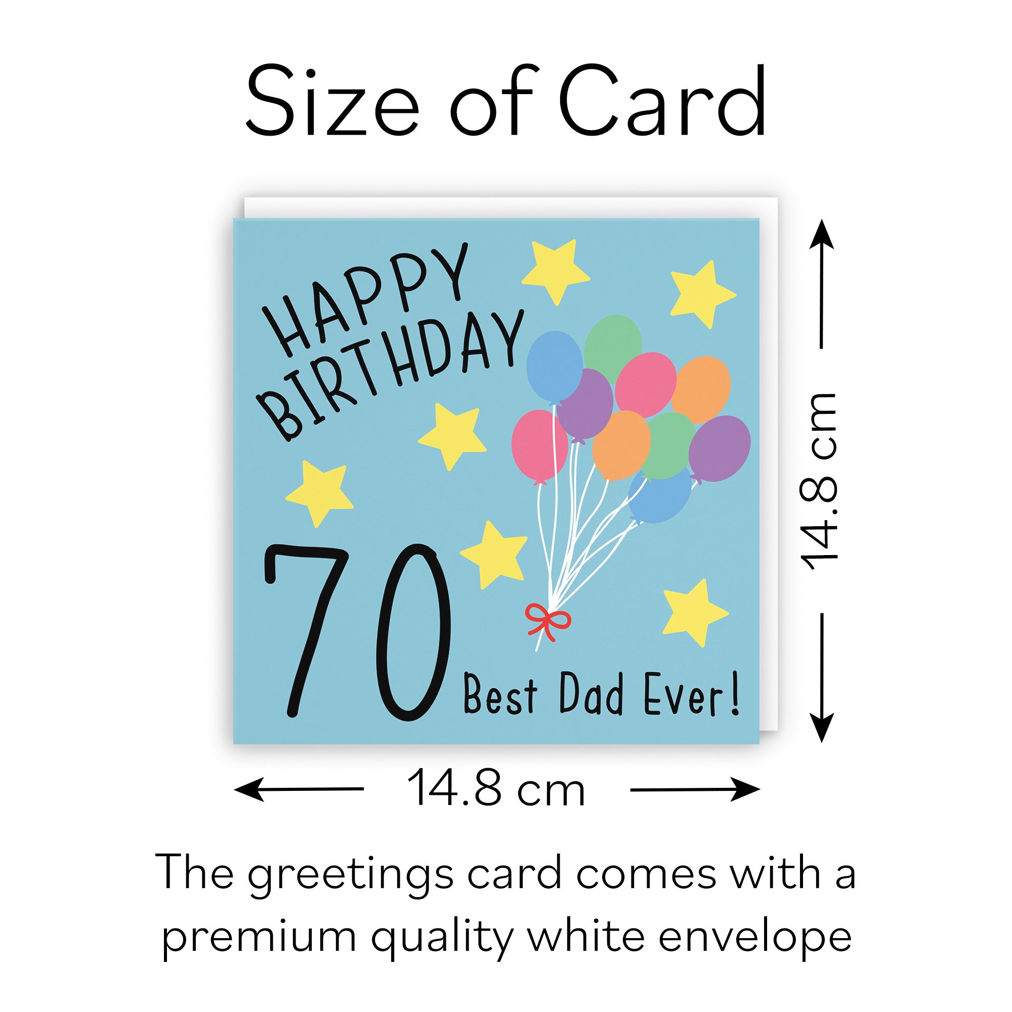 70th Dad Birthday Card Original - Default Title (B07DCY5G4C)