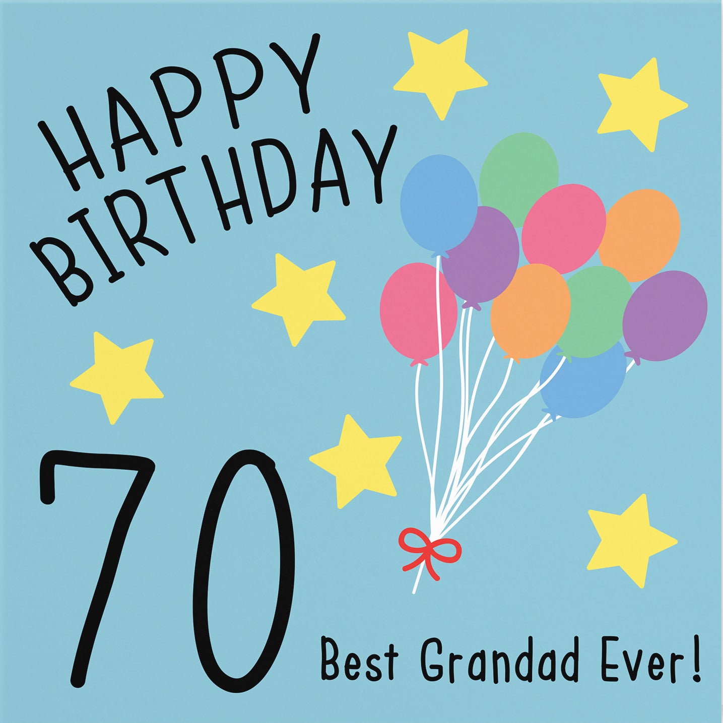 70th Grandad Birthday Card Original - Default Title (B07DCYNF2J)