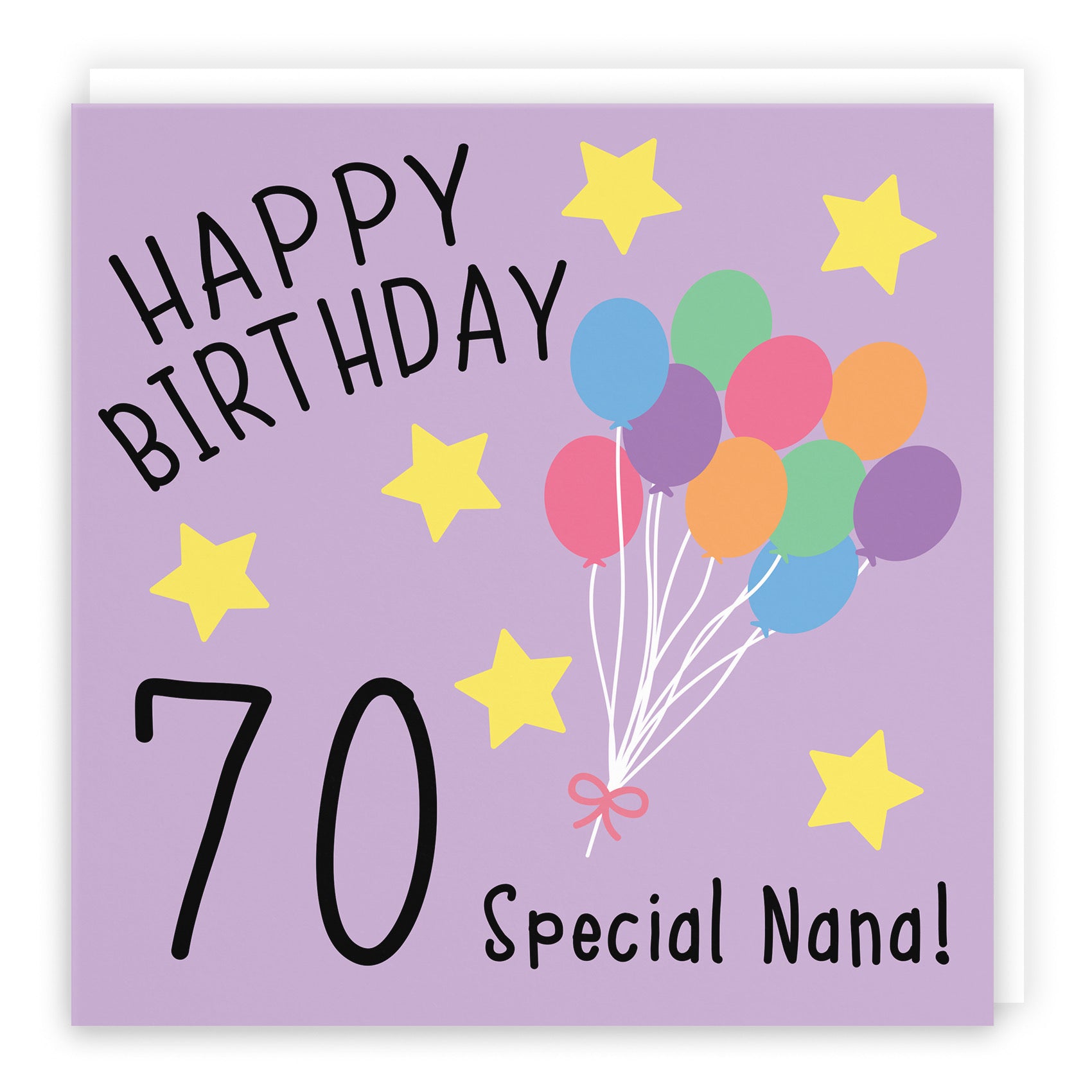 70th Nana Birthday Card Original - Default Title (B07DCYR1Y8)