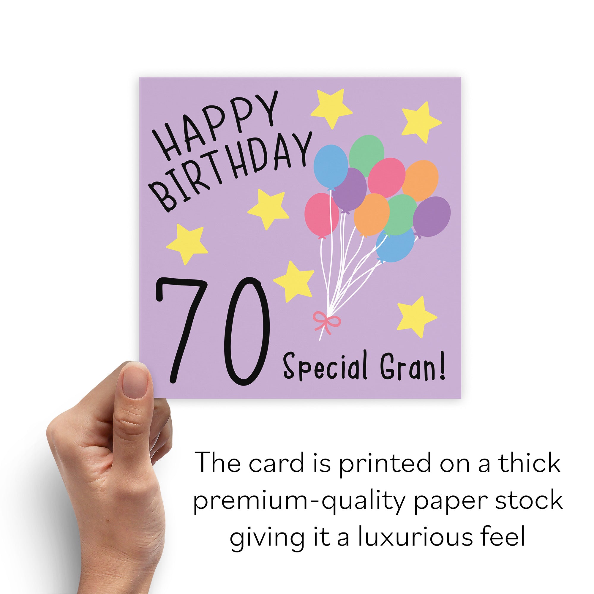 70th Gran Birthday Card Original - Default Title (B07DCYZH65)