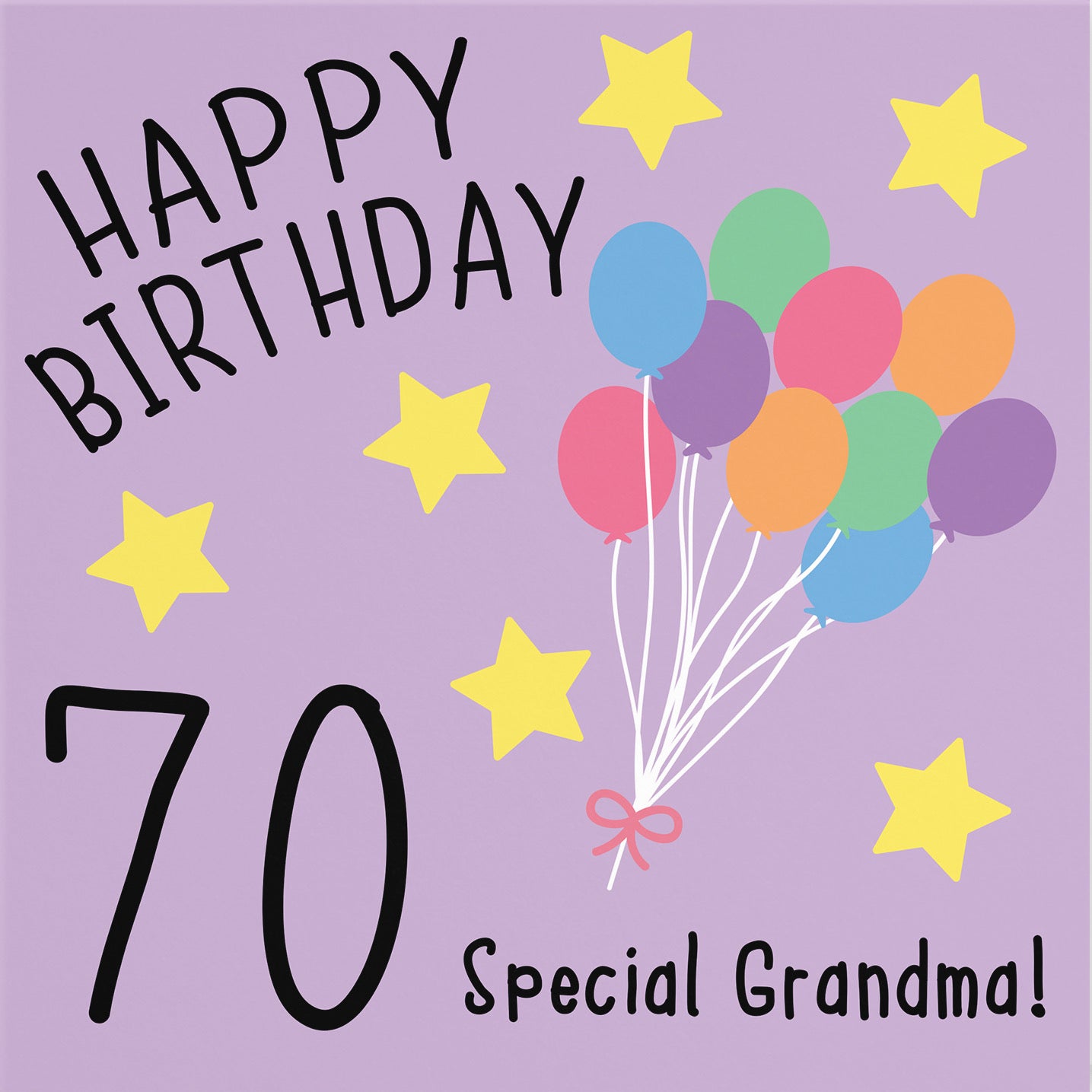 70th Grandma Birthday Card Original - Default Title (B07H1LHBCG)