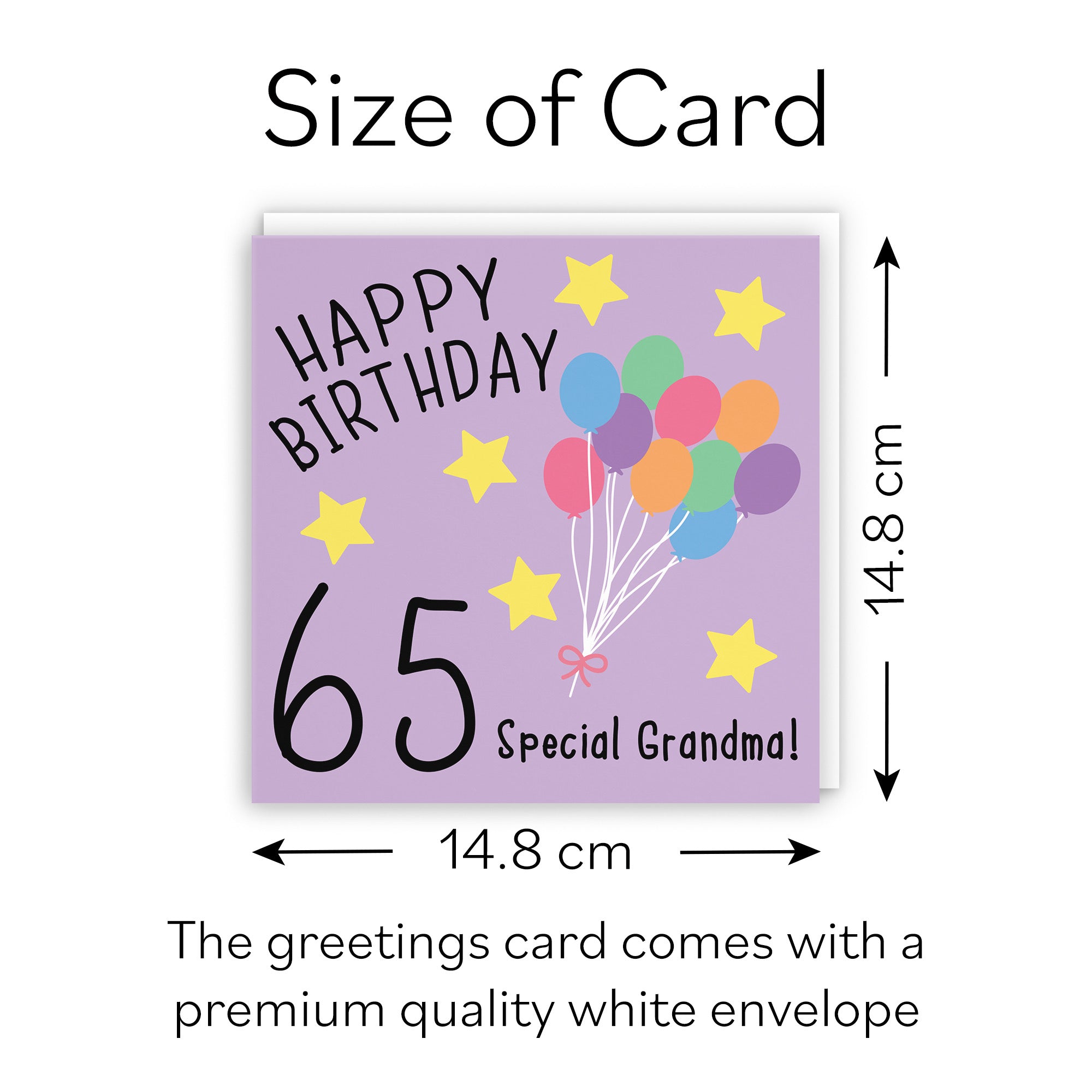 65th Grandma Birthday Card Original - Default Title (B07H1M1WHW)