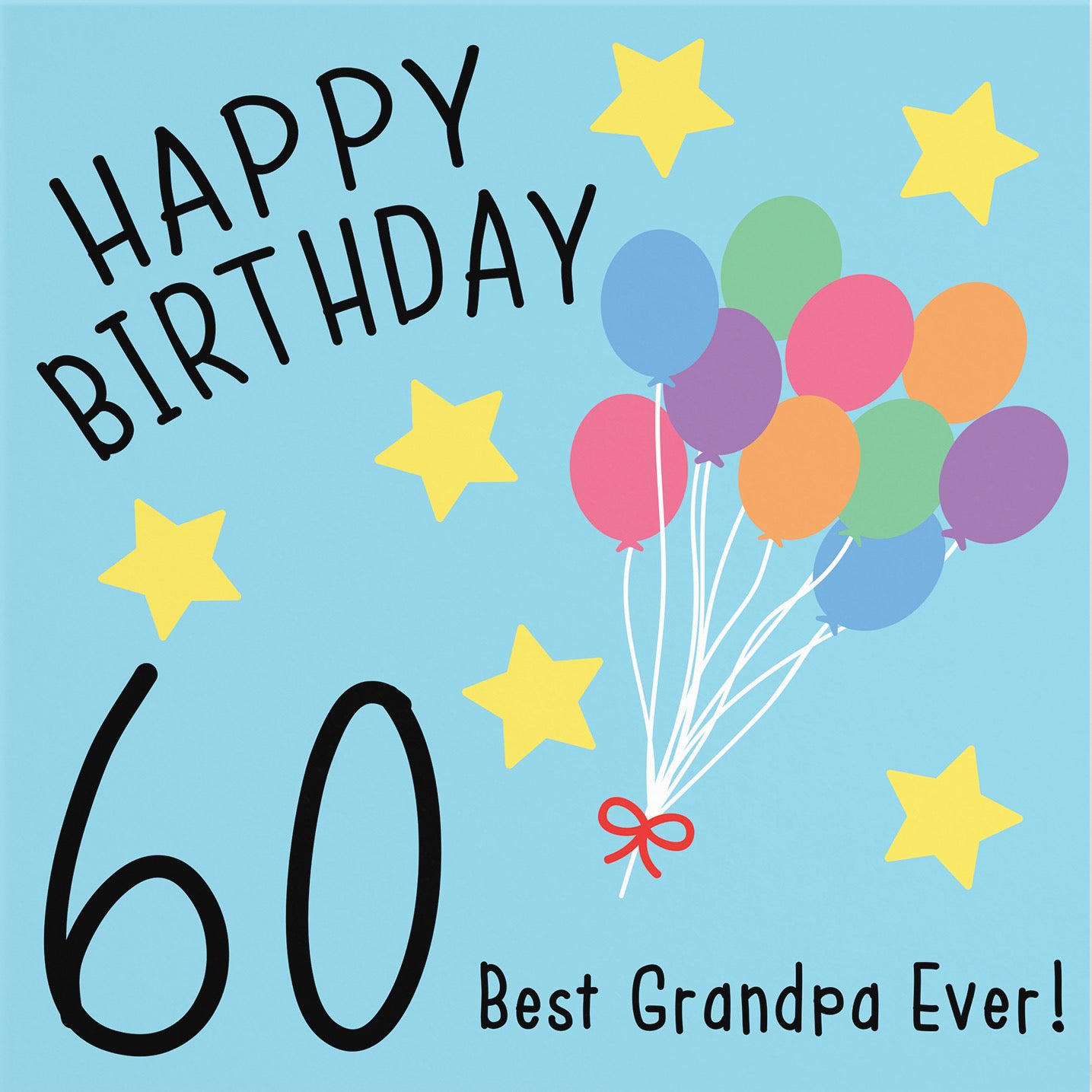 60th Grandpa Birthday Card Original - Default Title (B07H1M4BZS)