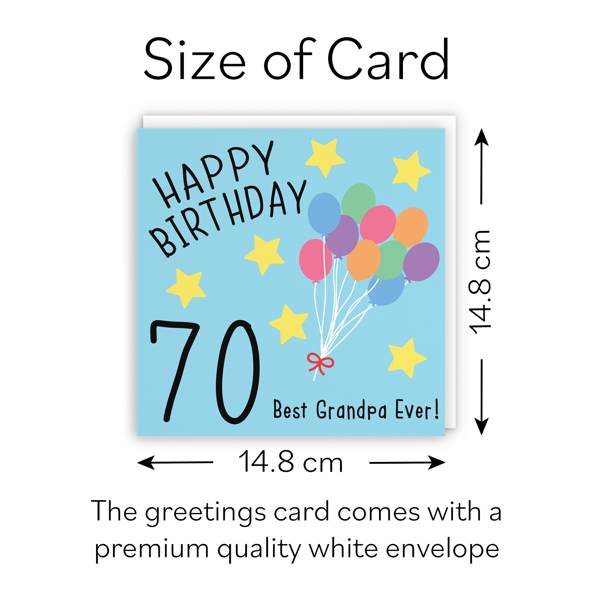 70th Grandpa Birthday Card Original - Default Title (B07H1N794X)