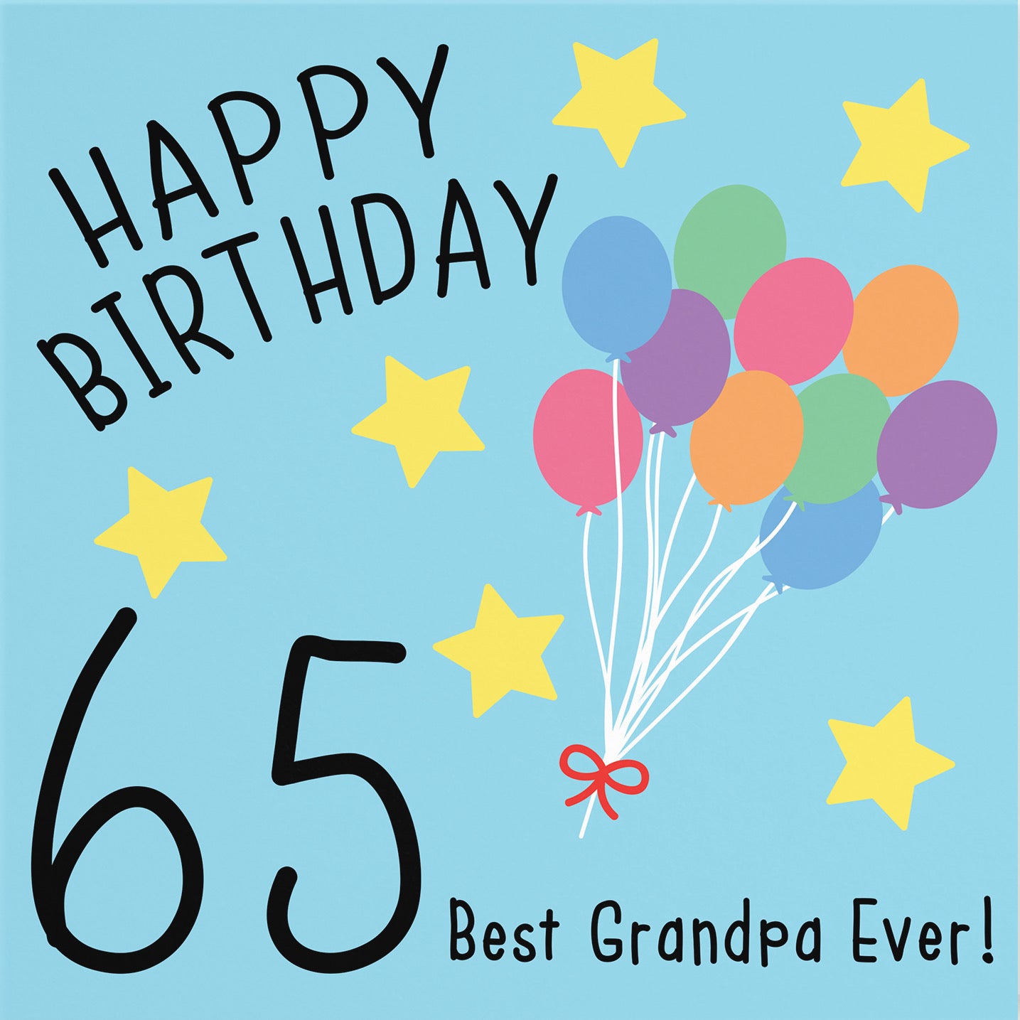 65th Grandpa Birthday Card Original - Default Title (B07H1N8TKG)