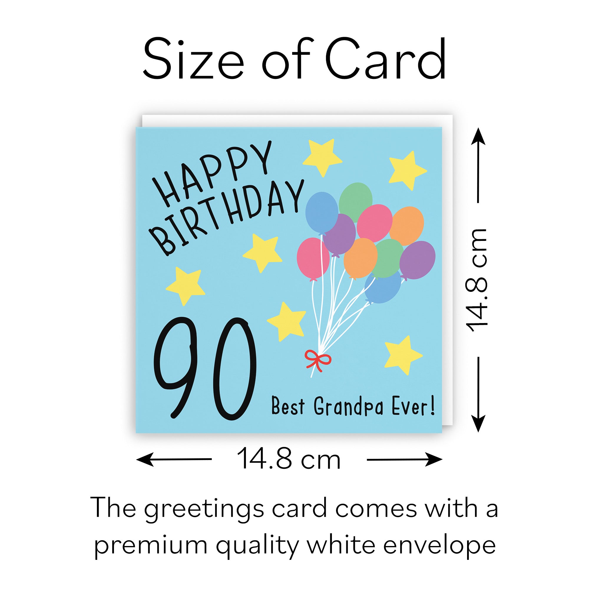 90th Grandpa Birthday Card Original - Default Title (B07H1NRHCB)