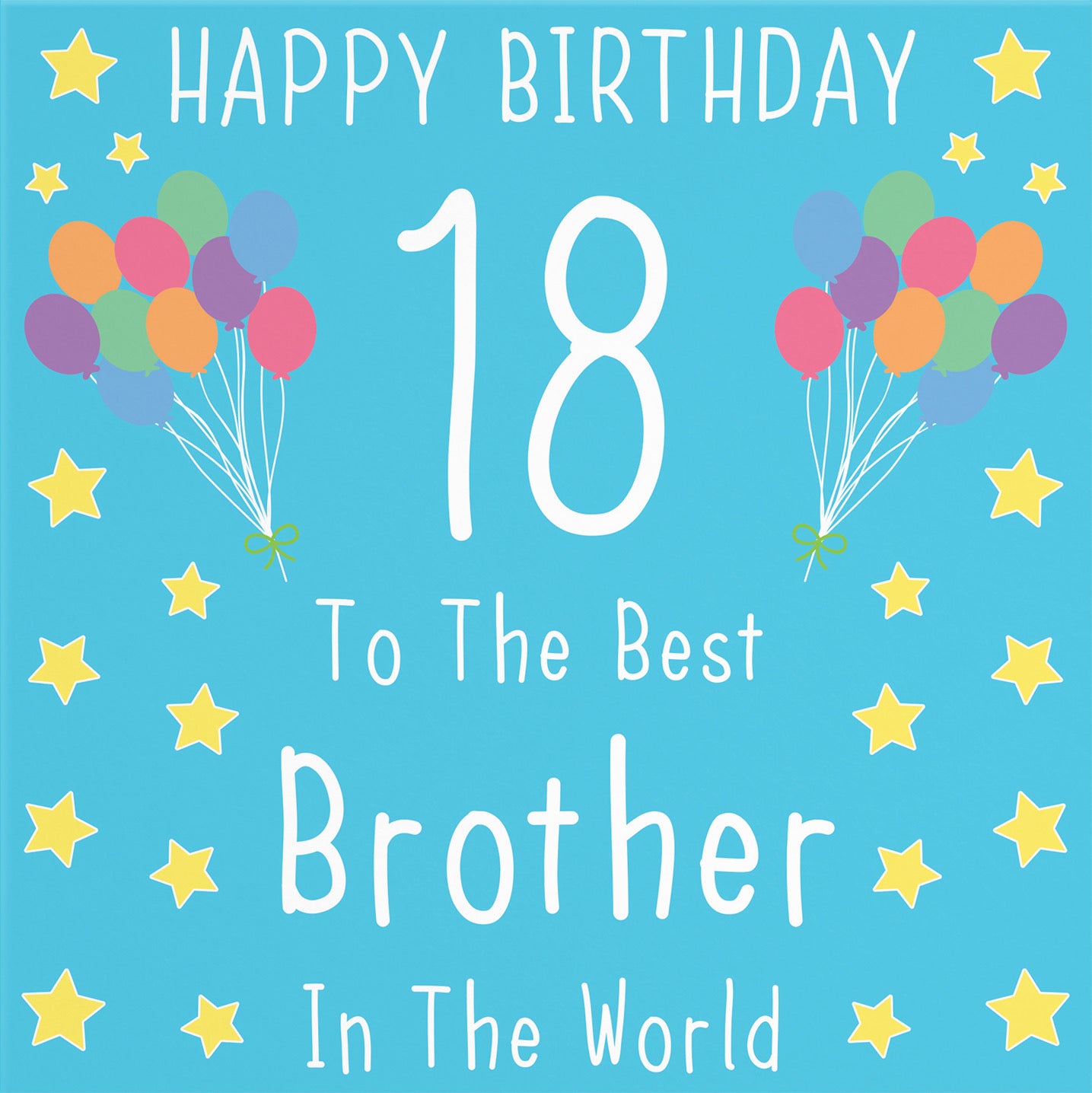 18th Brother Birthday Card Iconic - Default Title (B07RDMPB3G)