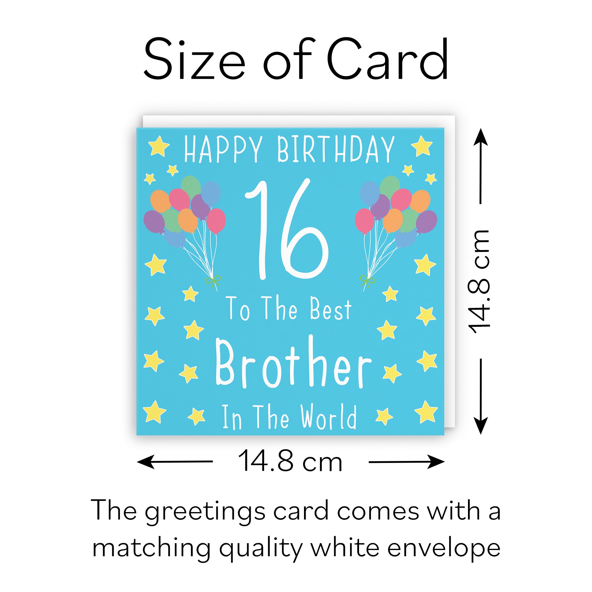 16th Brother Birthday Card Iconic - Default Title (B07RJTXQ16)