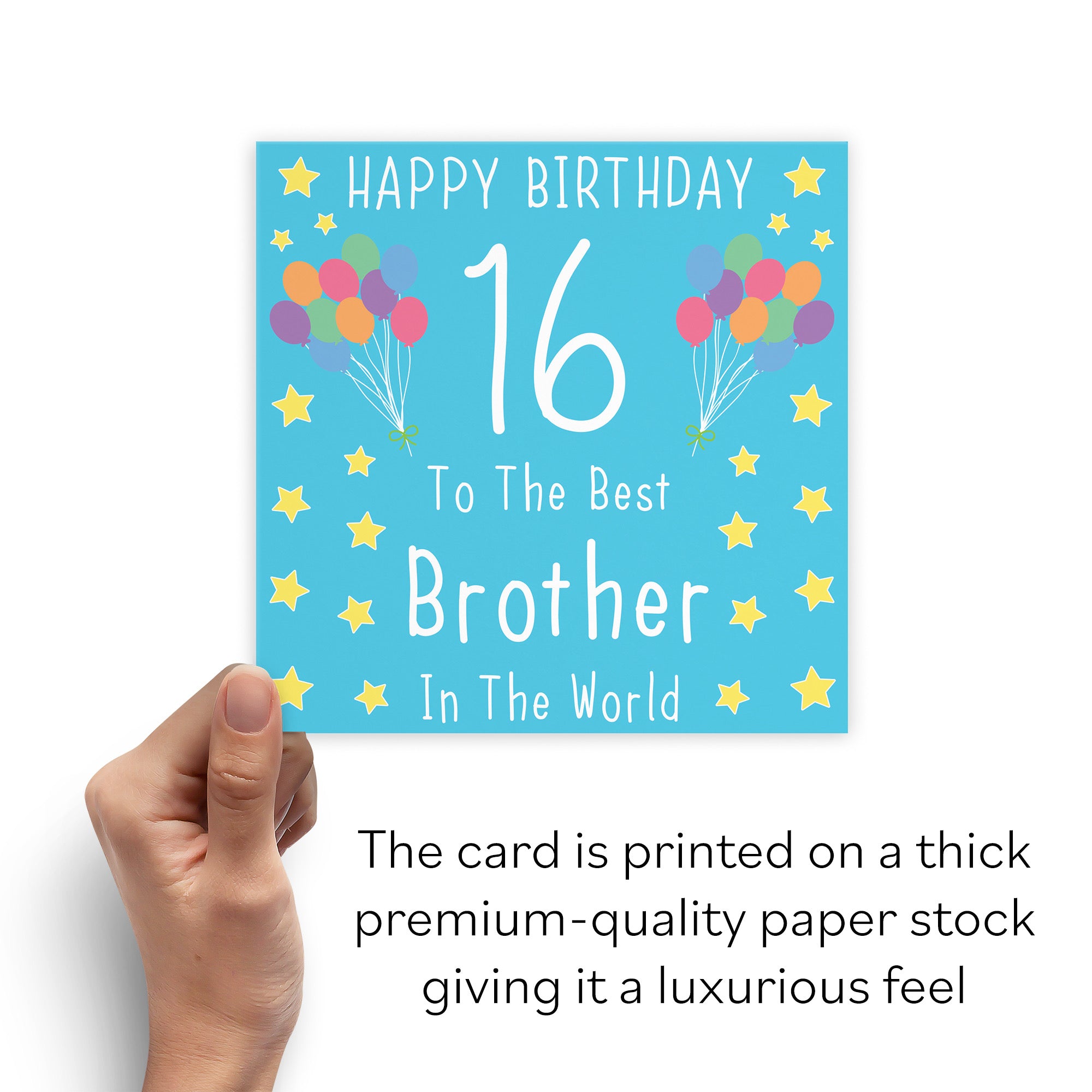 16th Brother Birthday Card Iconic - Default Title (B07RJTXQ16)