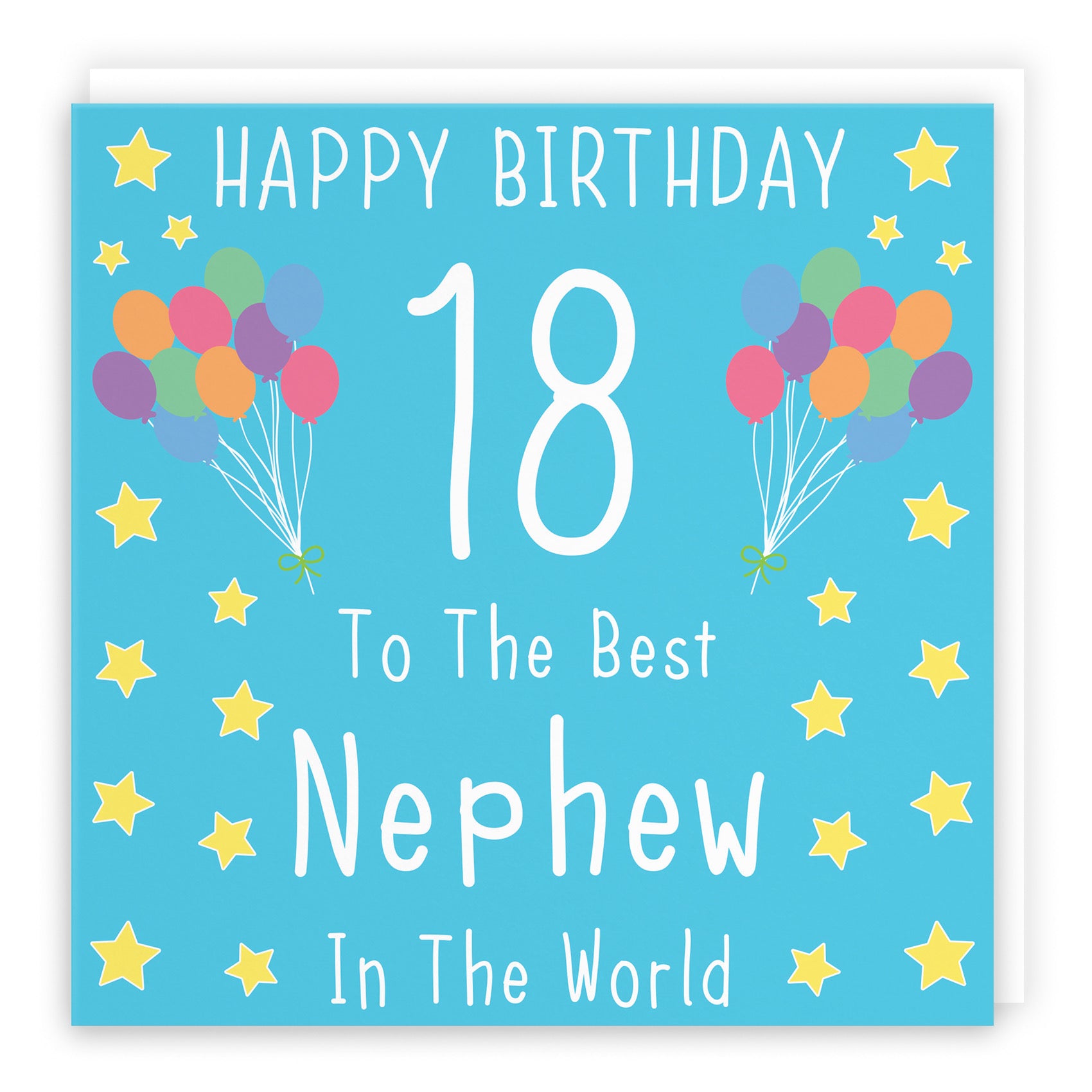 18th Nephew Birthday Card Iconic - Default Title (B07RKYNWMP)