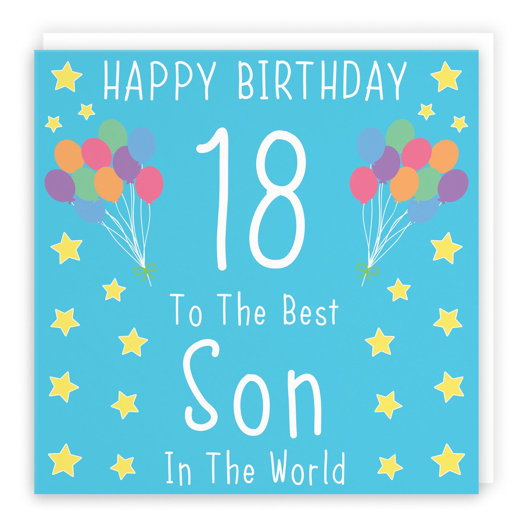 18th Son Birthday Card Iconic - Default Title (B07RKYVQGL)