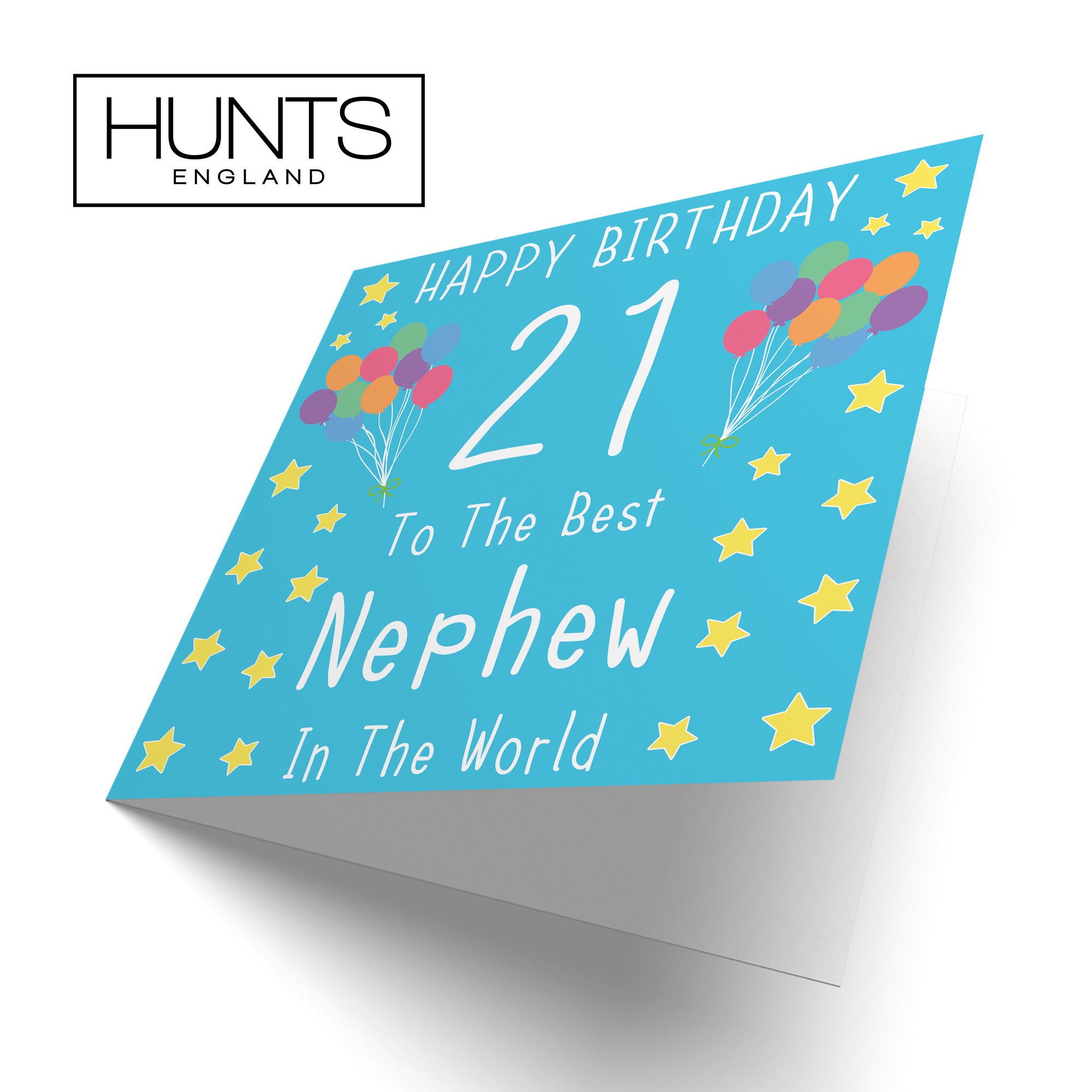 21st Nephew Birthday Card Iconic - Default Title (B07RLNFB6B)