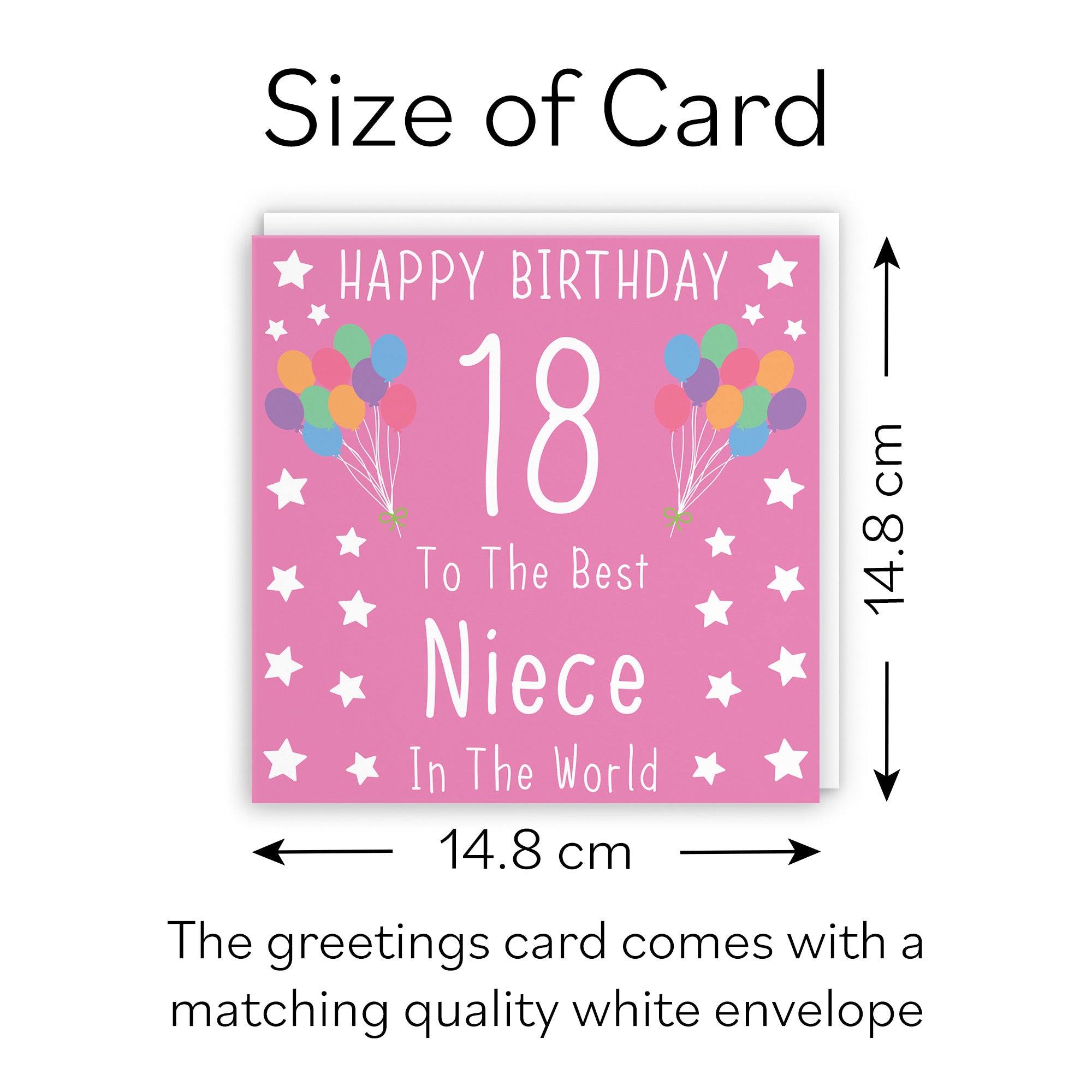 18th Niece Birthday Card Iconic - Default Title (B07RPJLPHD)